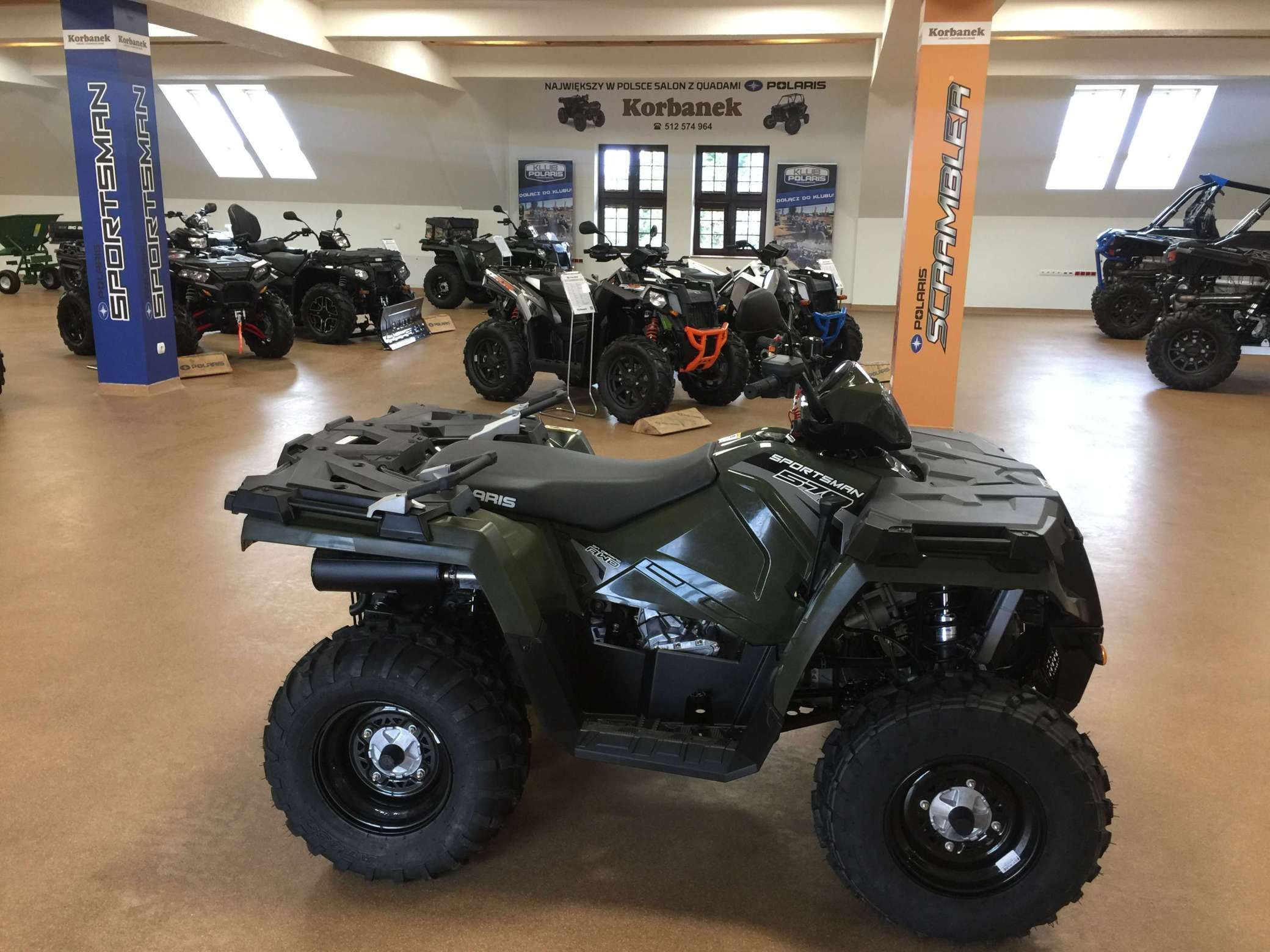 quad Polaris Sportsman 570 felgi stalowe w pojeździe z oferty firmy korbanek