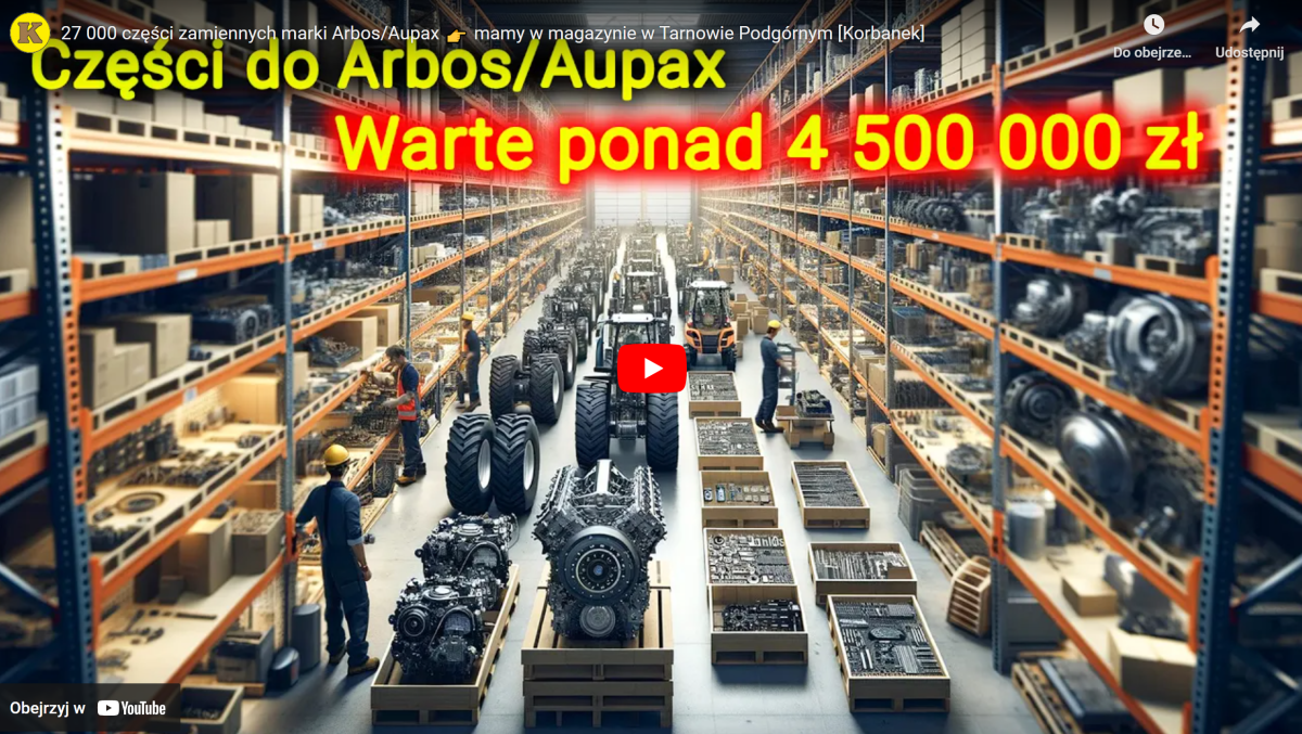 Części do Arbos / Aupax