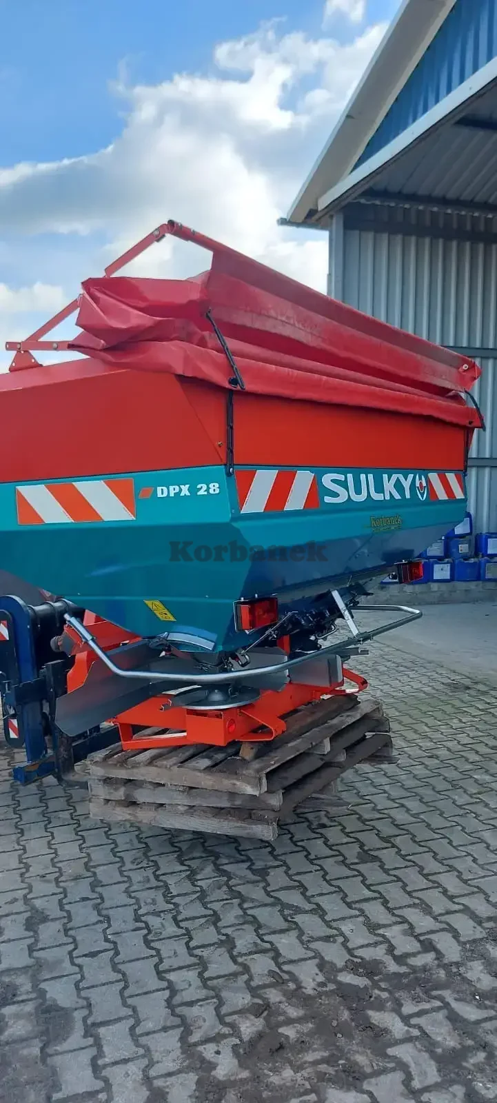 Rozsiewacz nawozów Sulky DPX28 Vision WPB z Wagą od 1 Właściela