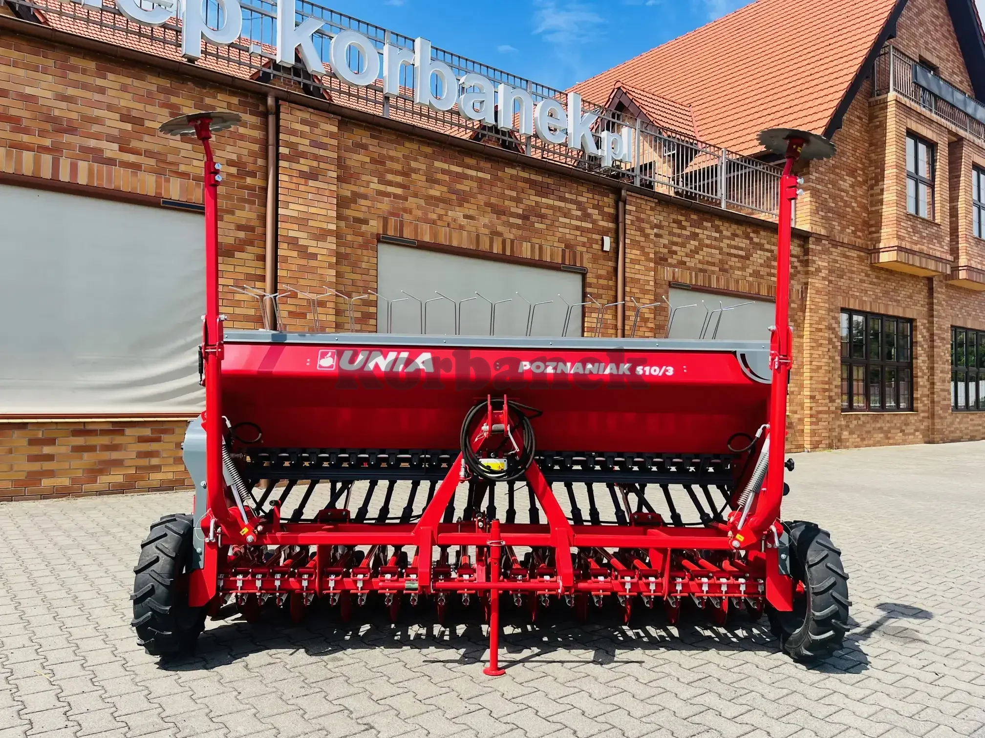 Siewnik zbożowy talerzowy Poznaniak 510/3D