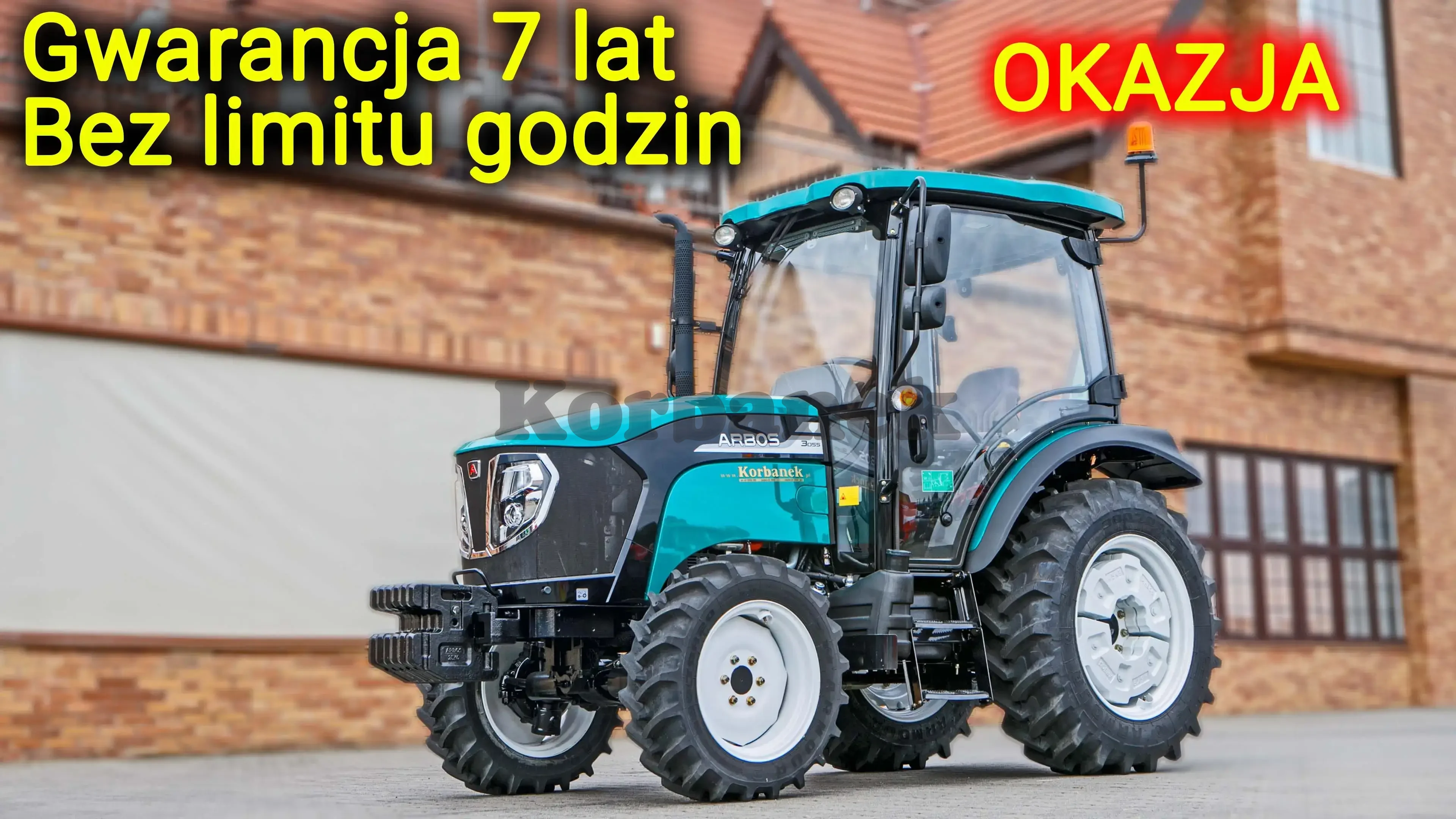 OKAZJA Ciągnik Arbos 3055 Stage V