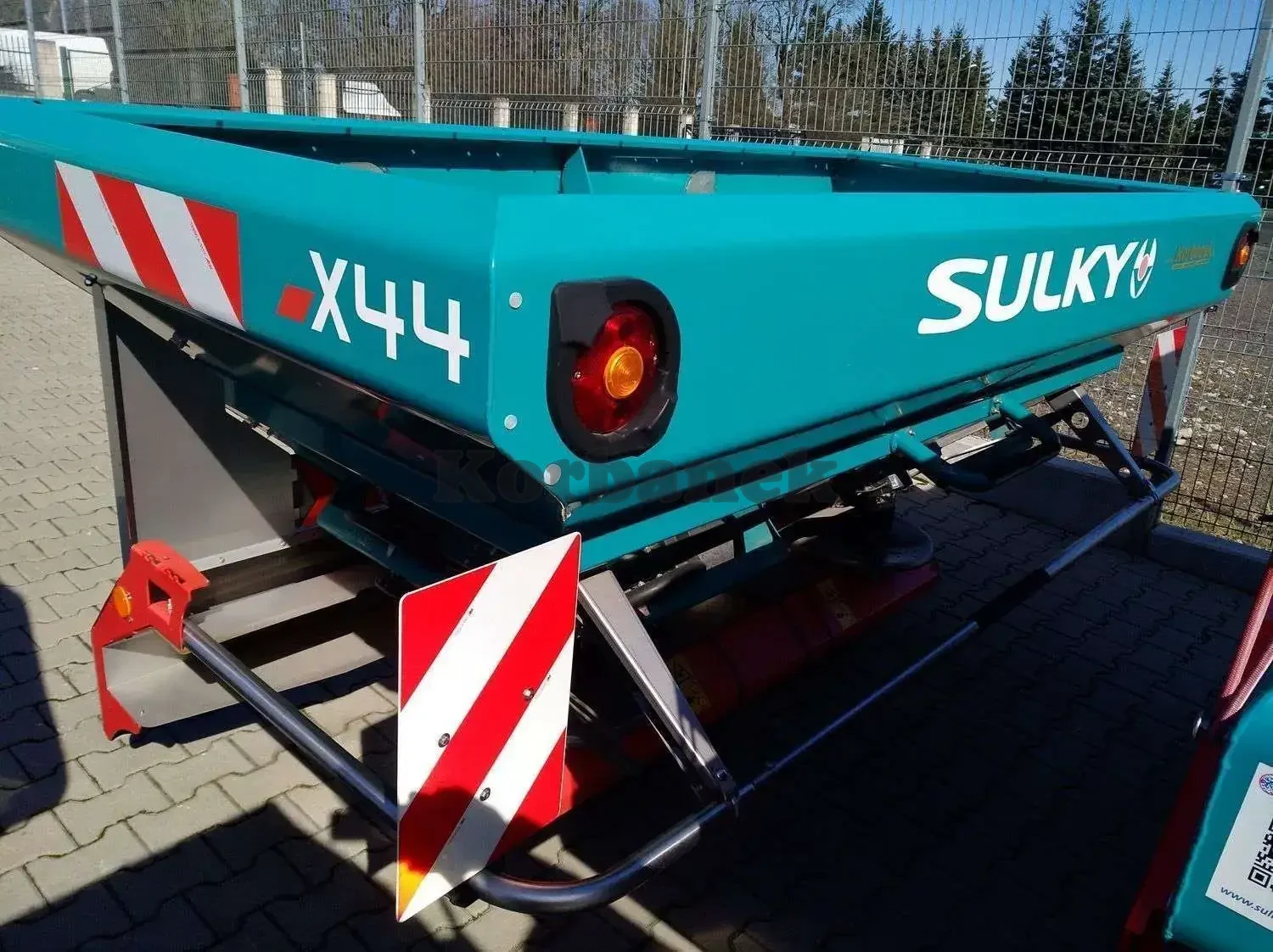 Rozsiewacz nawozów SULKY X44 VISION WPB (z wagą)