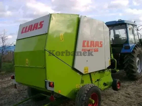 Prasa zwijająca walcowa Claas Rollant 66 2001 r.