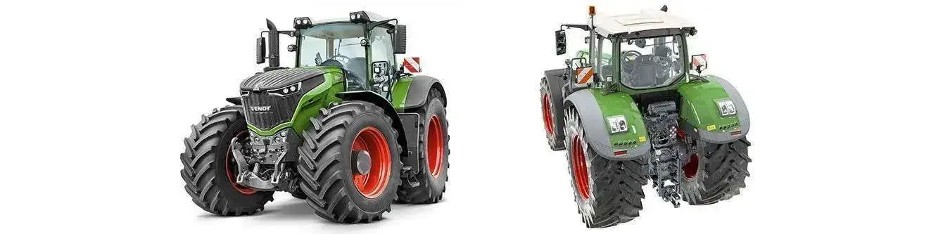 Ciągnik Fendt 1000 zdjęcie z lewego boku drugie z tyłu