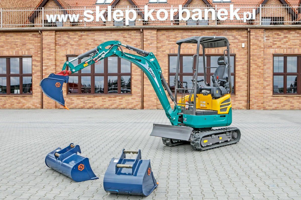 KOPARKI LOVOL SERIA FR18E2-U BEZ KABINY KUPISZ W NASZEJ FIRMIE KORBANEK