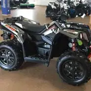 Scrambler 1000 XP Polaris kolor szary limited felgi aluminiowe z bedlock zderzak przód metalowy osłony rąk 