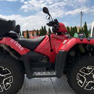 Sportsman XP 1000 STRAŻ Polaris kolor czerwony felgi aluminiowe z bedlock wyciagarka 2500 LB linka stalowa napęd 2x4 4x4 EPS wspomaganie kierownicy osłony rak ADC kontrola zjazdu dodatkowe światło w kierownicy korbanek.pl