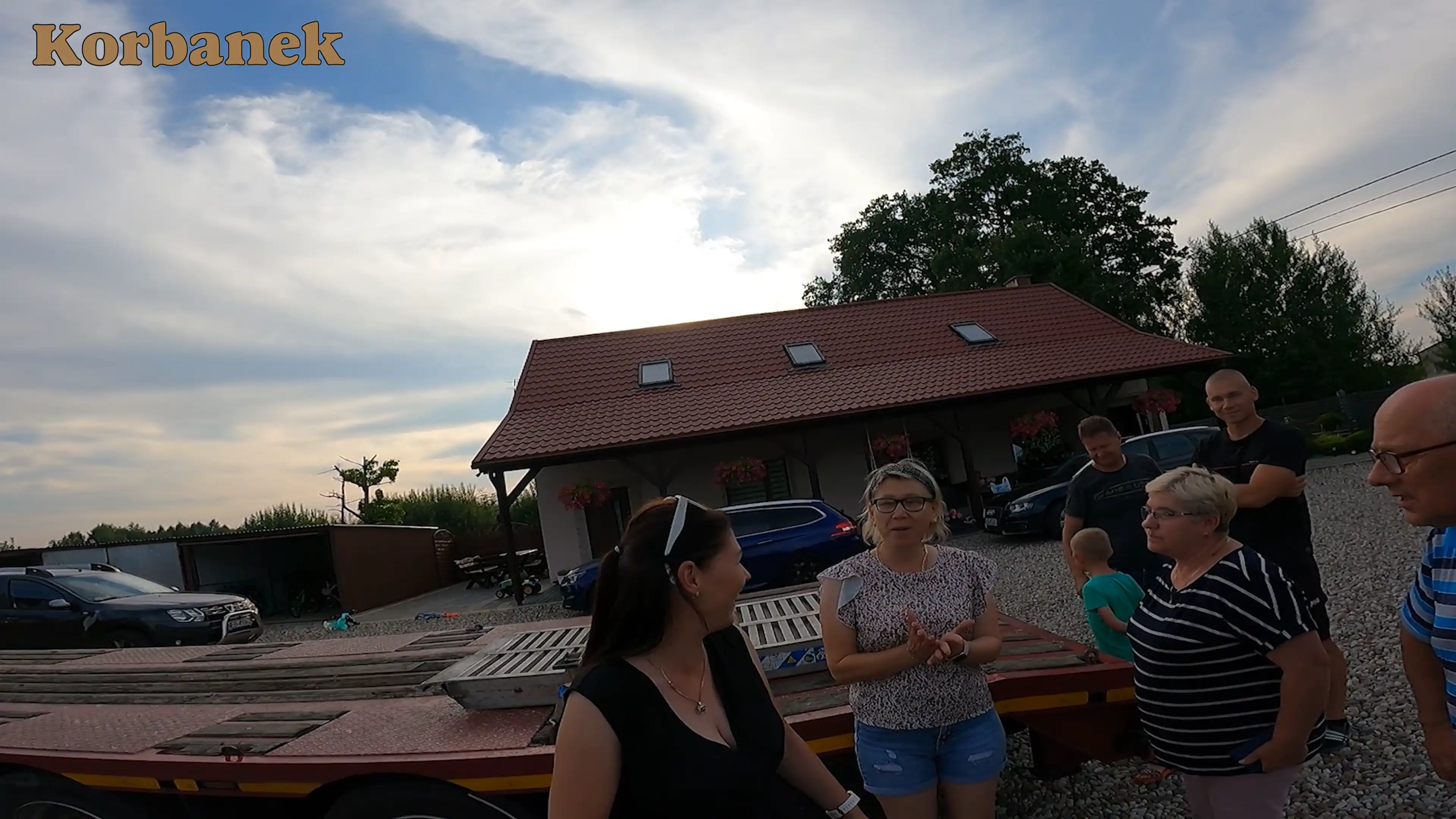 Cała rodzina była zaskoczona nowym nabytkiem młodej gospodyni