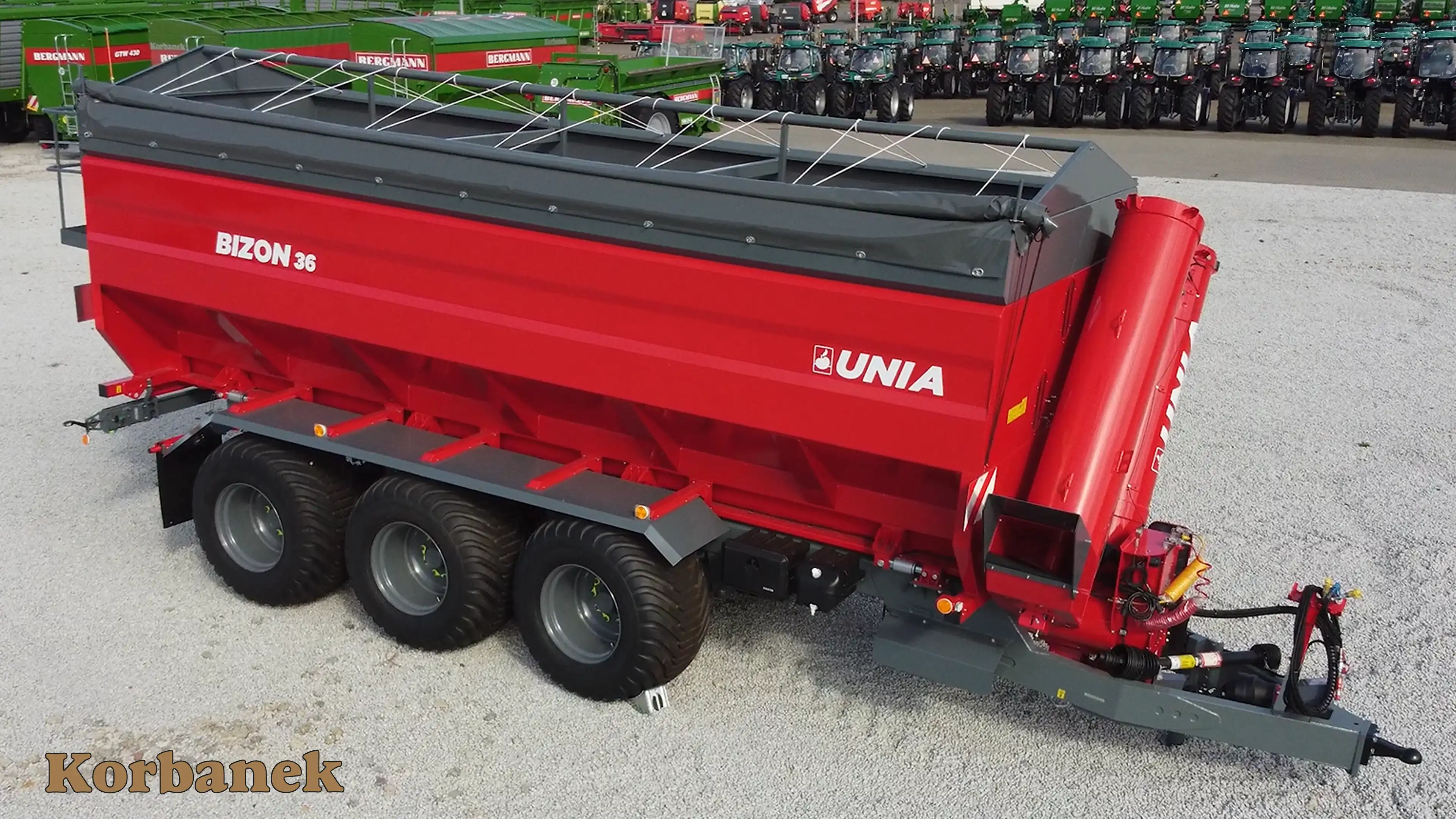 Wszystkie modele BIZON są zaprojektowane do pracy przy obrotach WOM 540 lub 1000 obr/min, co pozwala na dostosowanie do mocy ciągnika i optymalizację zużycia paliwa