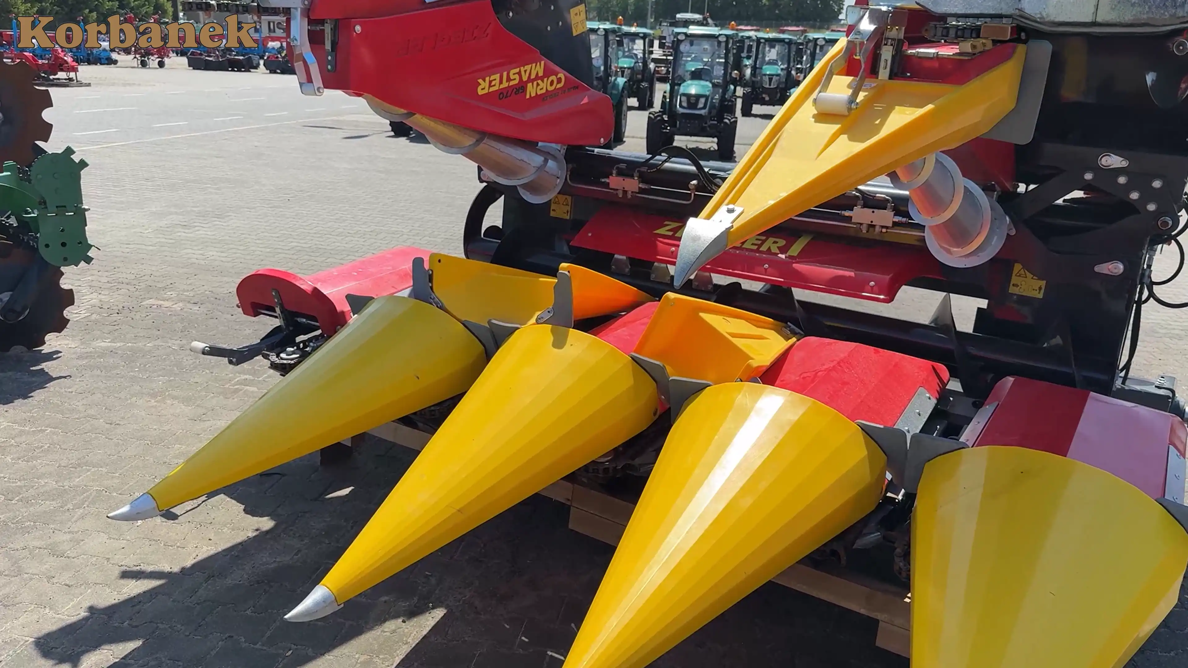 Przystawka Corn Master od Ziegler na placu Korbanek