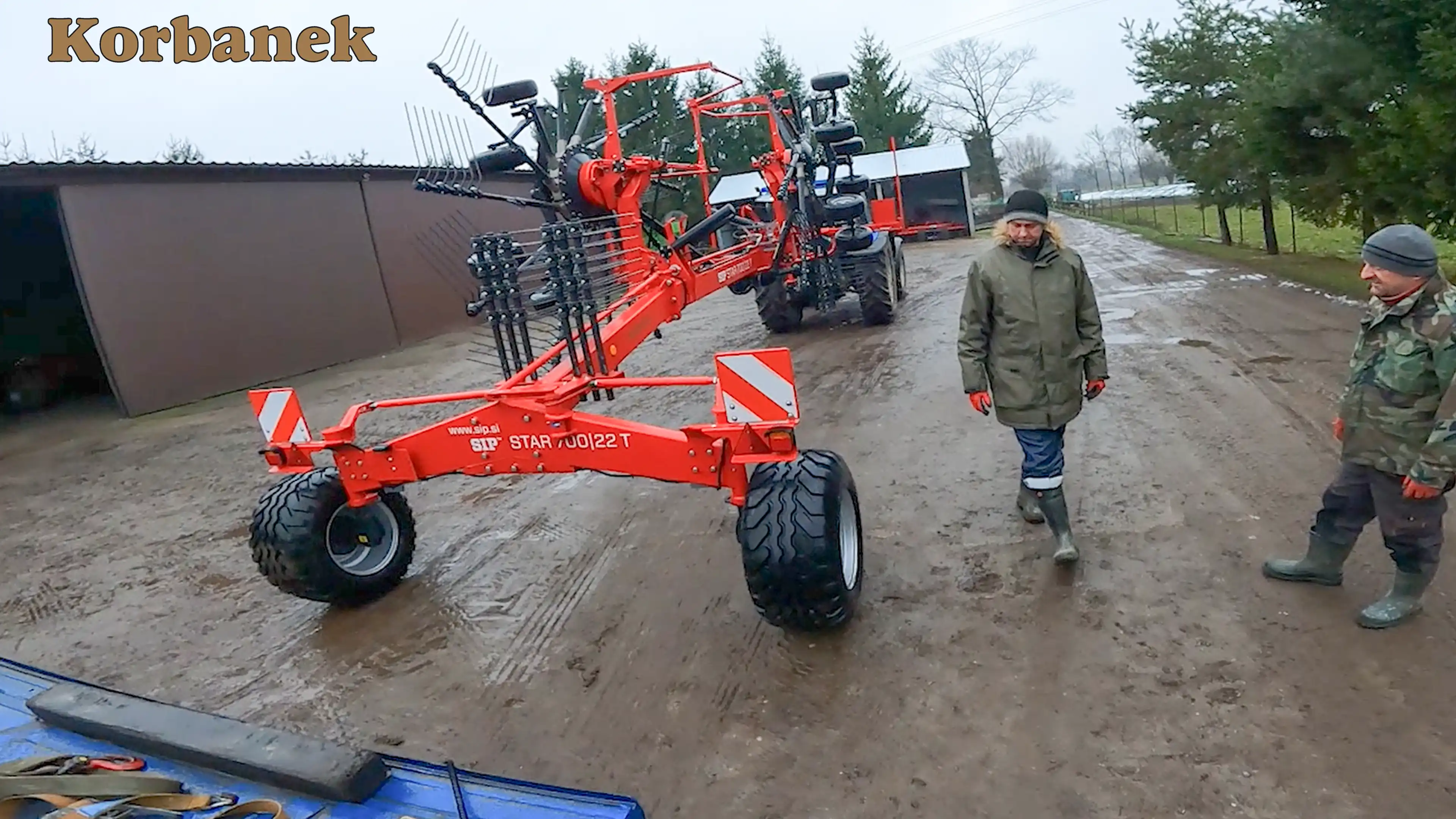 Zgrabiarka SIP będzie pracowała z ciągnikiem New Holland 