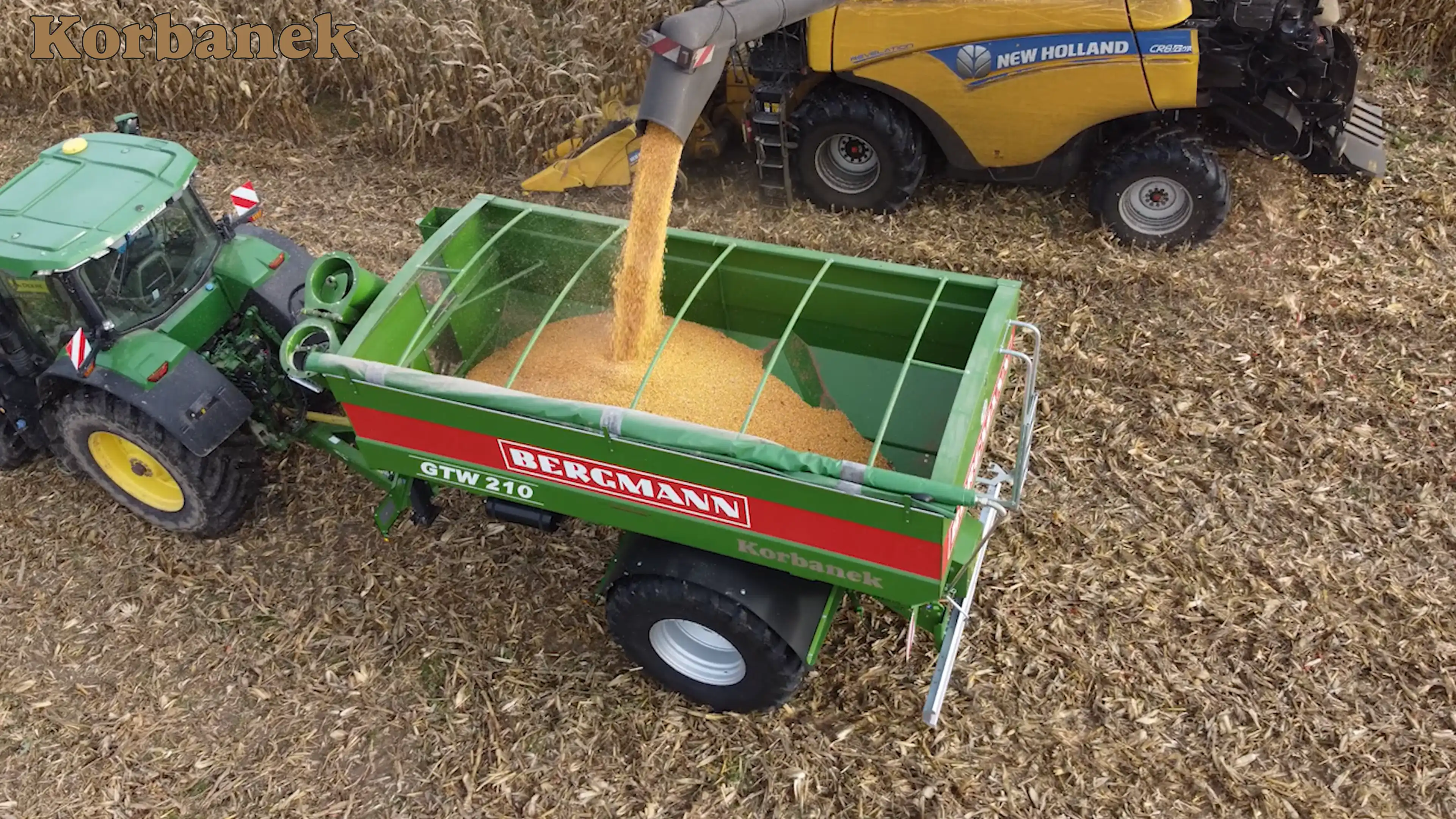 Przyczepa pokazowa Bergmann GTW 210, którą posiadamy w super cenie brała również udział w licznych pokazach kombjanów Aupax na polu