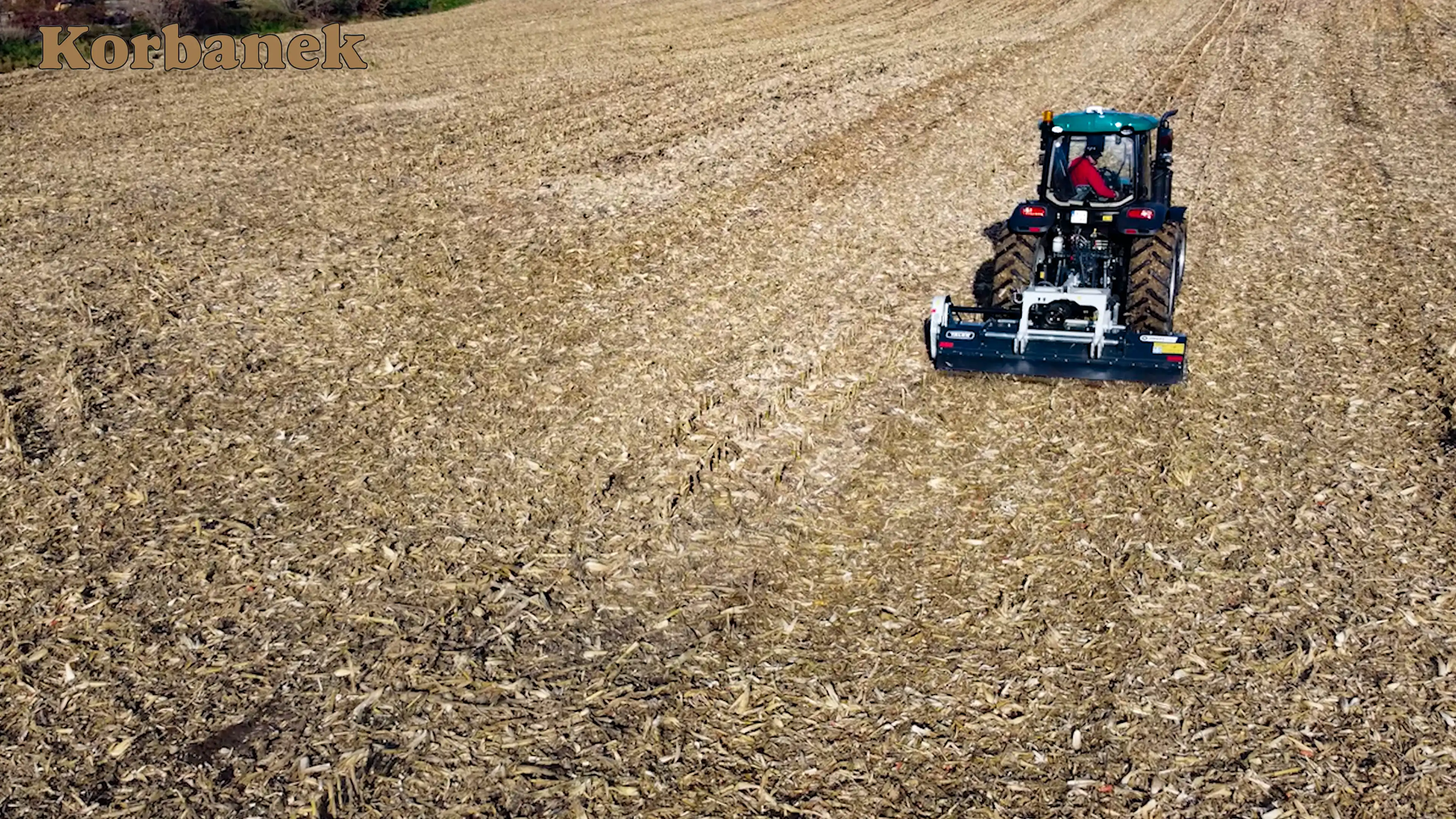 Mulczer Talex po zbiorze kukurydzy pomaga walczyć z omacnicą