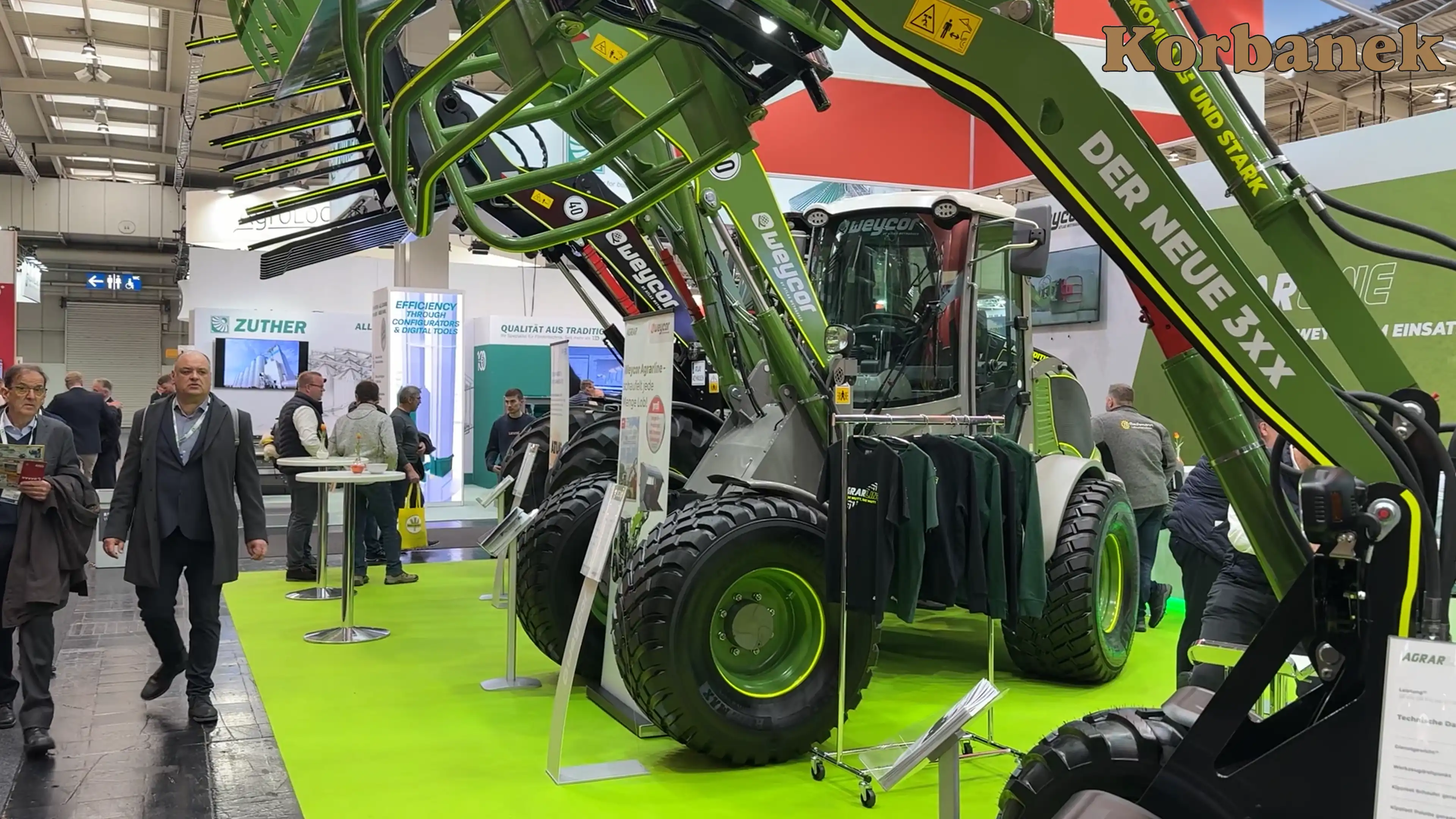 Atlas Weycor to kompaktowe ładowarki przegubowe charakteryzujące się ciekawymi rozwiązaniami technicznymi Zielona typowo rolnicza linia ładowarek Weycor zostanie wprowadzona w 2026 roku