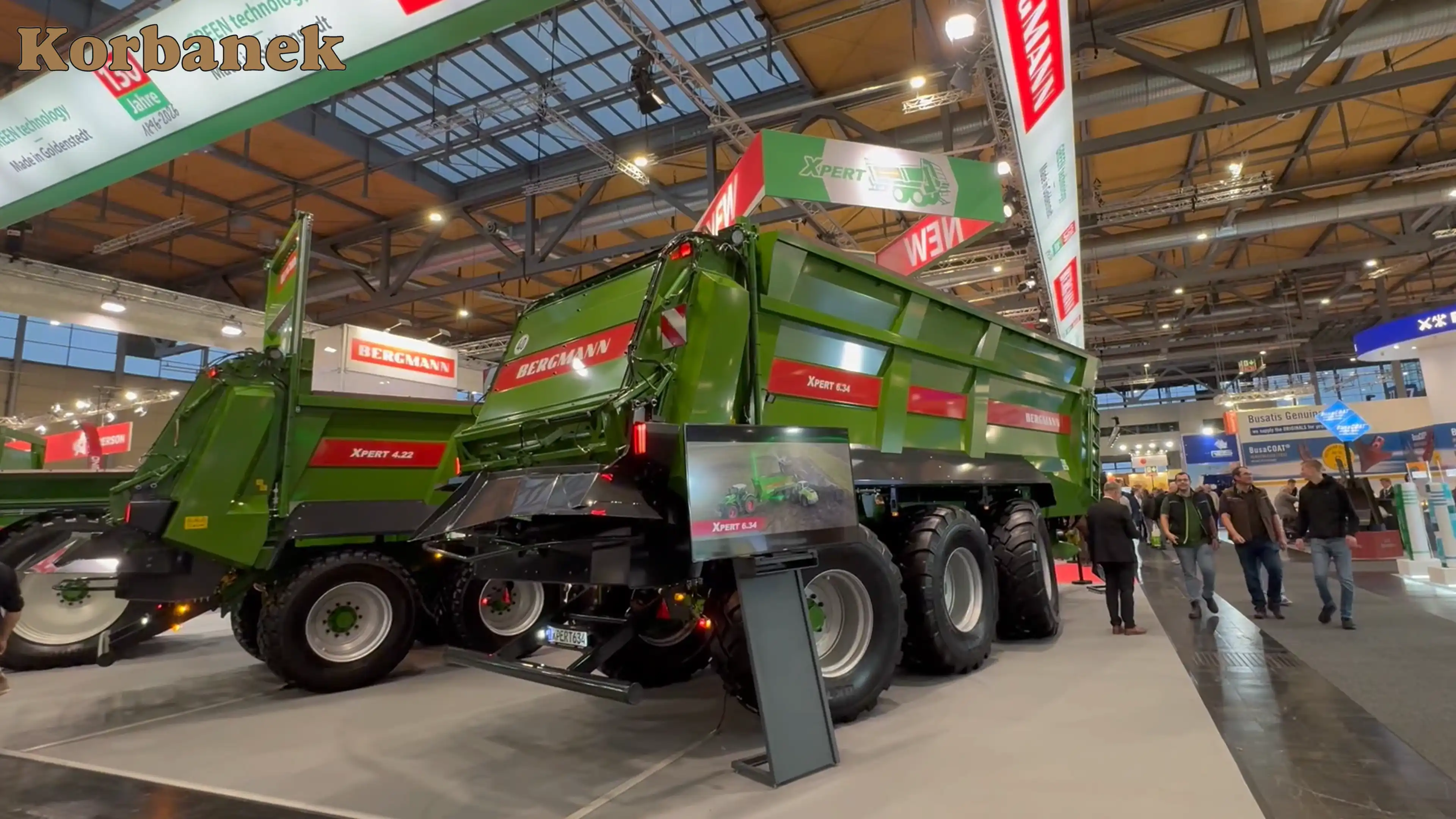 ³. Bergmann jest pionierem w implementacji technologii Isobus w wersji Team, w której to maszyna (rozrzutnik) inteligentnie steruje ciągnikiem. Ma to ogromny wpływ na precyzyjniejsze dawkowanie materiałów