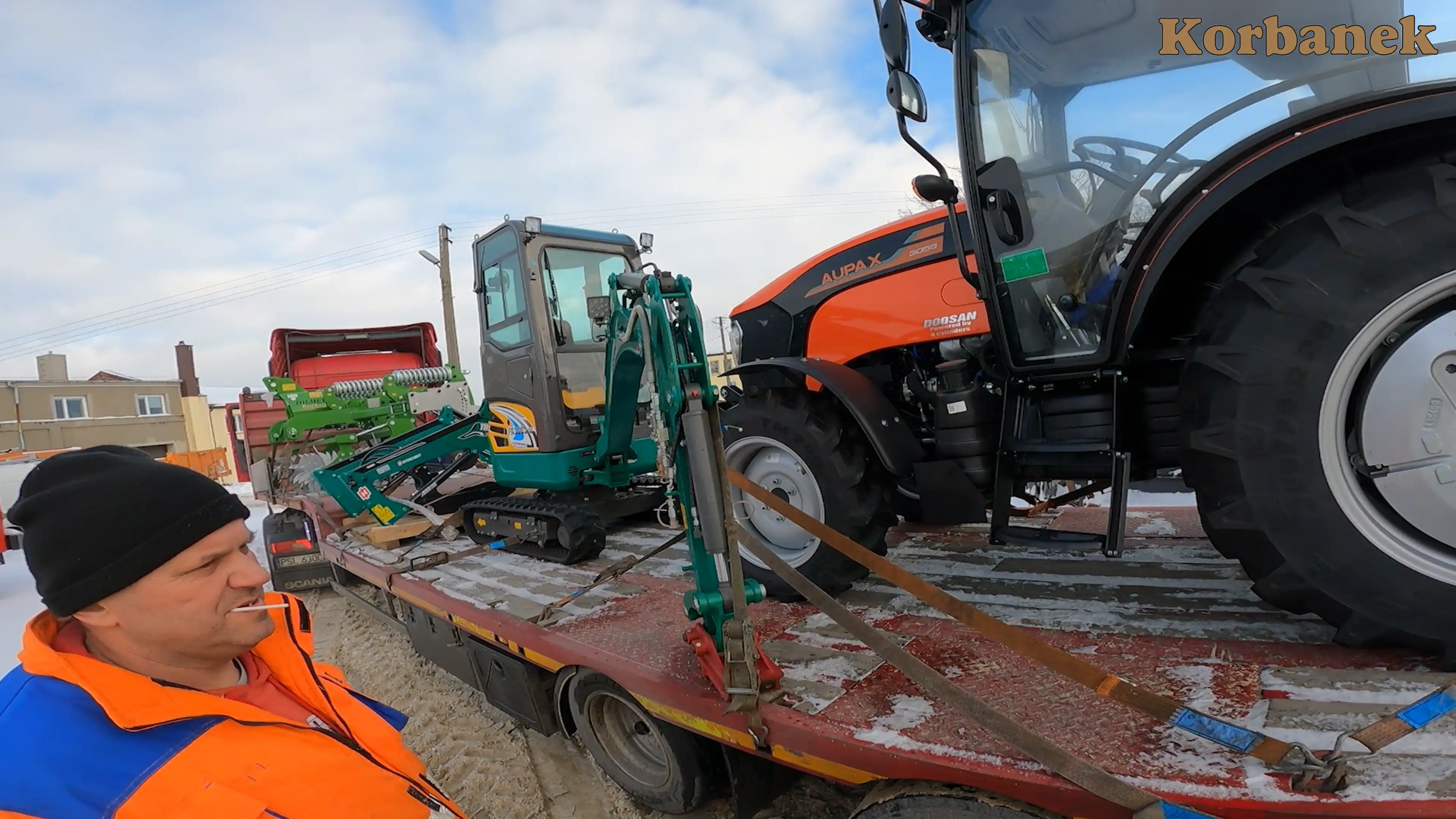 Na ciągniki Aupax wnormie stage V w 2026 roku firma Korbanek doaje 7-letnią gwarancję