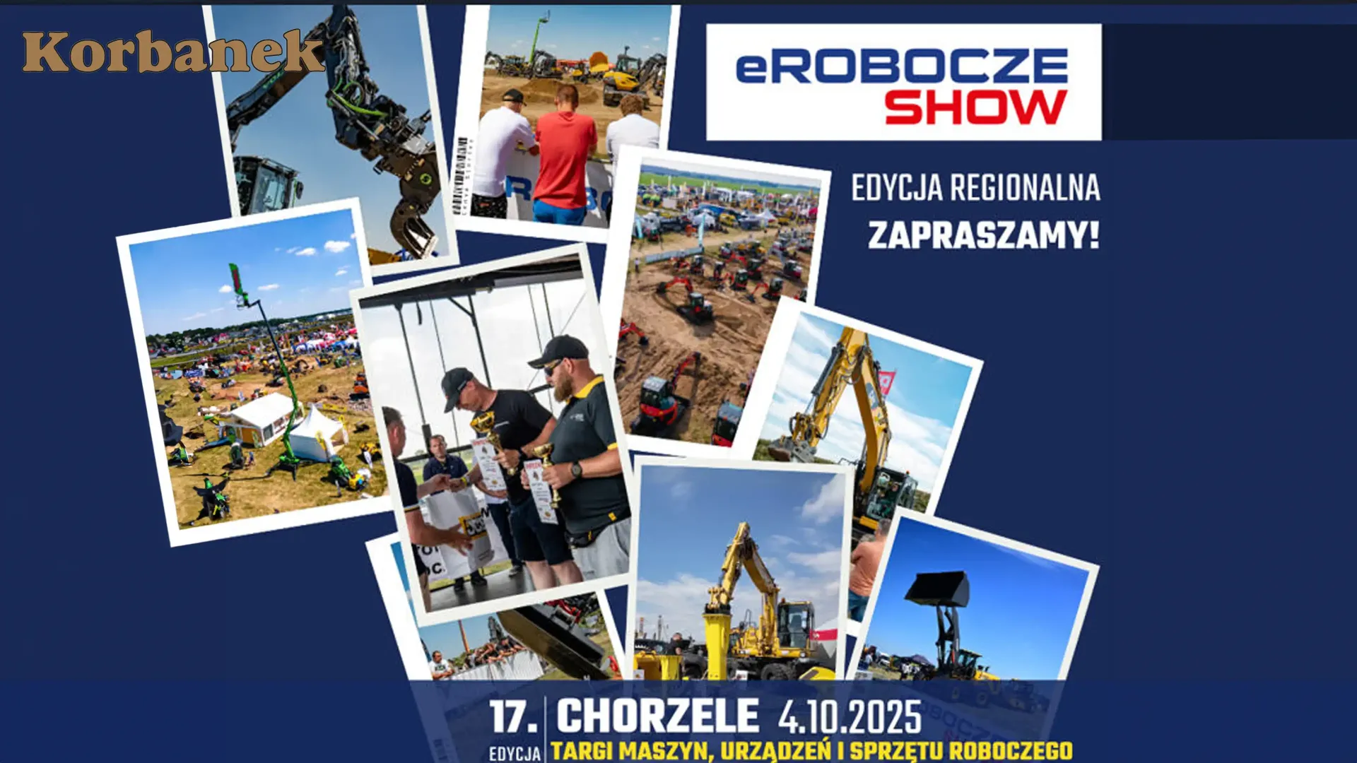 eRobocze Show to targi maszyn, urządzeń i sprzętu roboczego