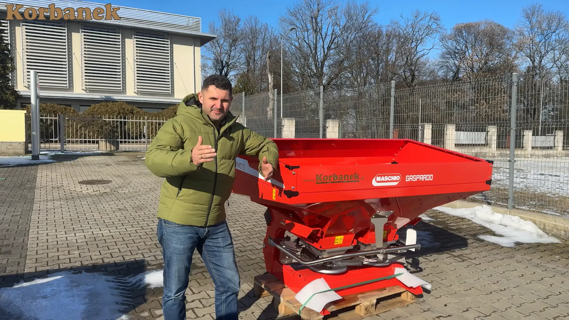 Michał przedstawia najnowszy rozskiewacz od Maschio Gaspardo - model PRIOMO S