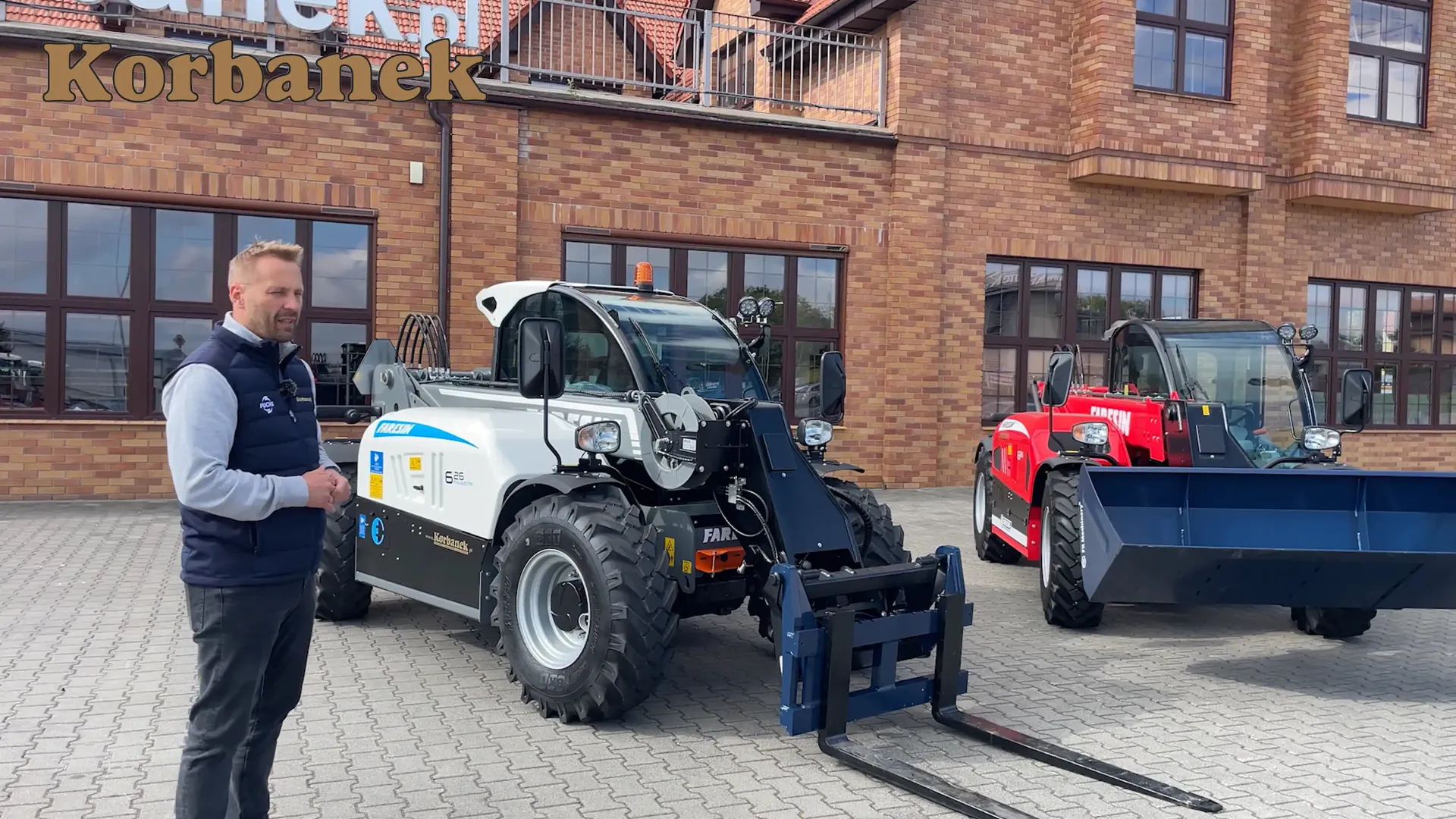 Co wybrać -elektryczną czy spalinową ładowarkę? Oba modele dostępne są w firmie Korbanek
