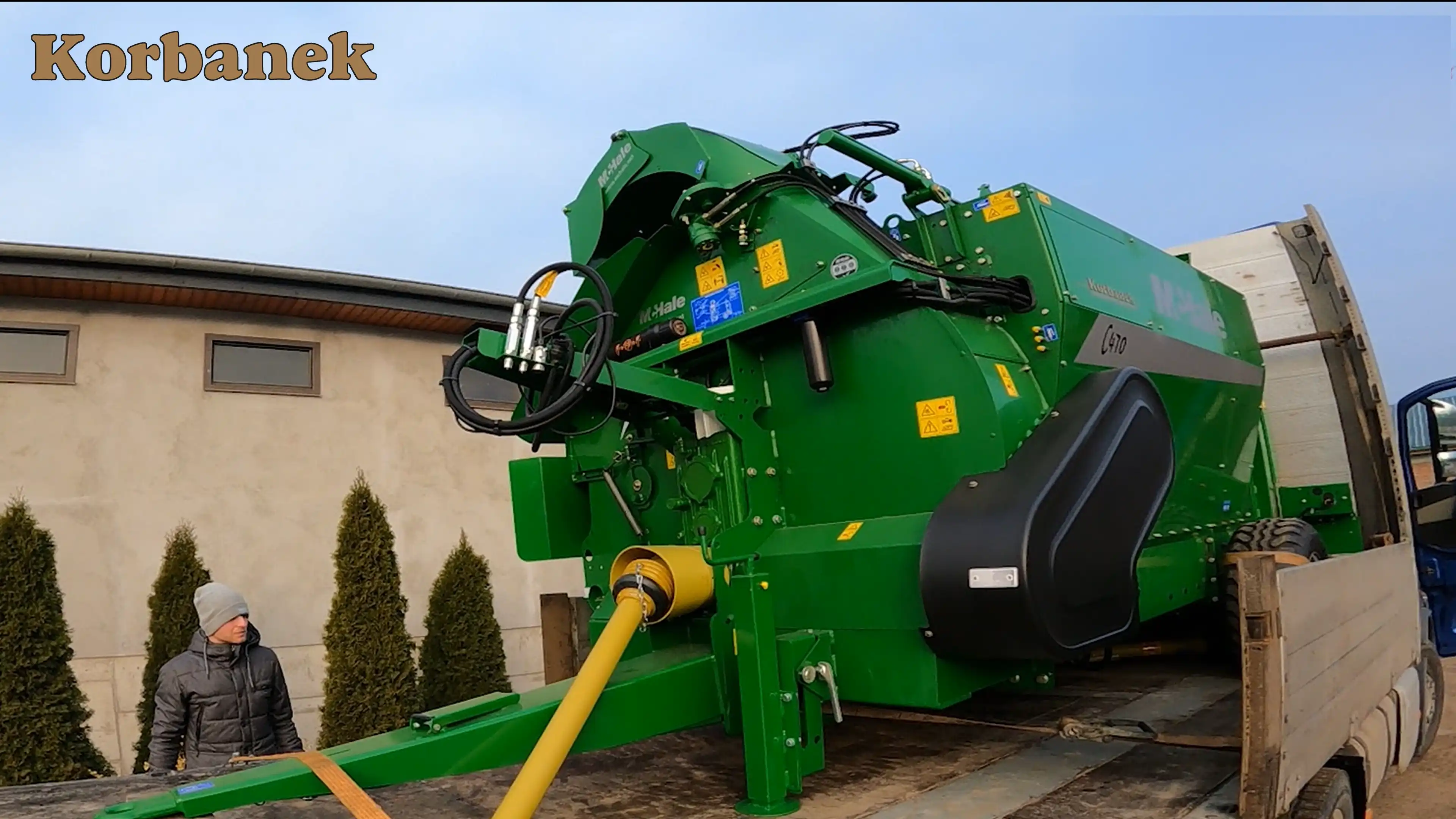 Na gospodarstwie Klienta taka maszyna jak McHale będzie mogła zastąpić pracownika, o którego tak cięzko w obecnych czasach
