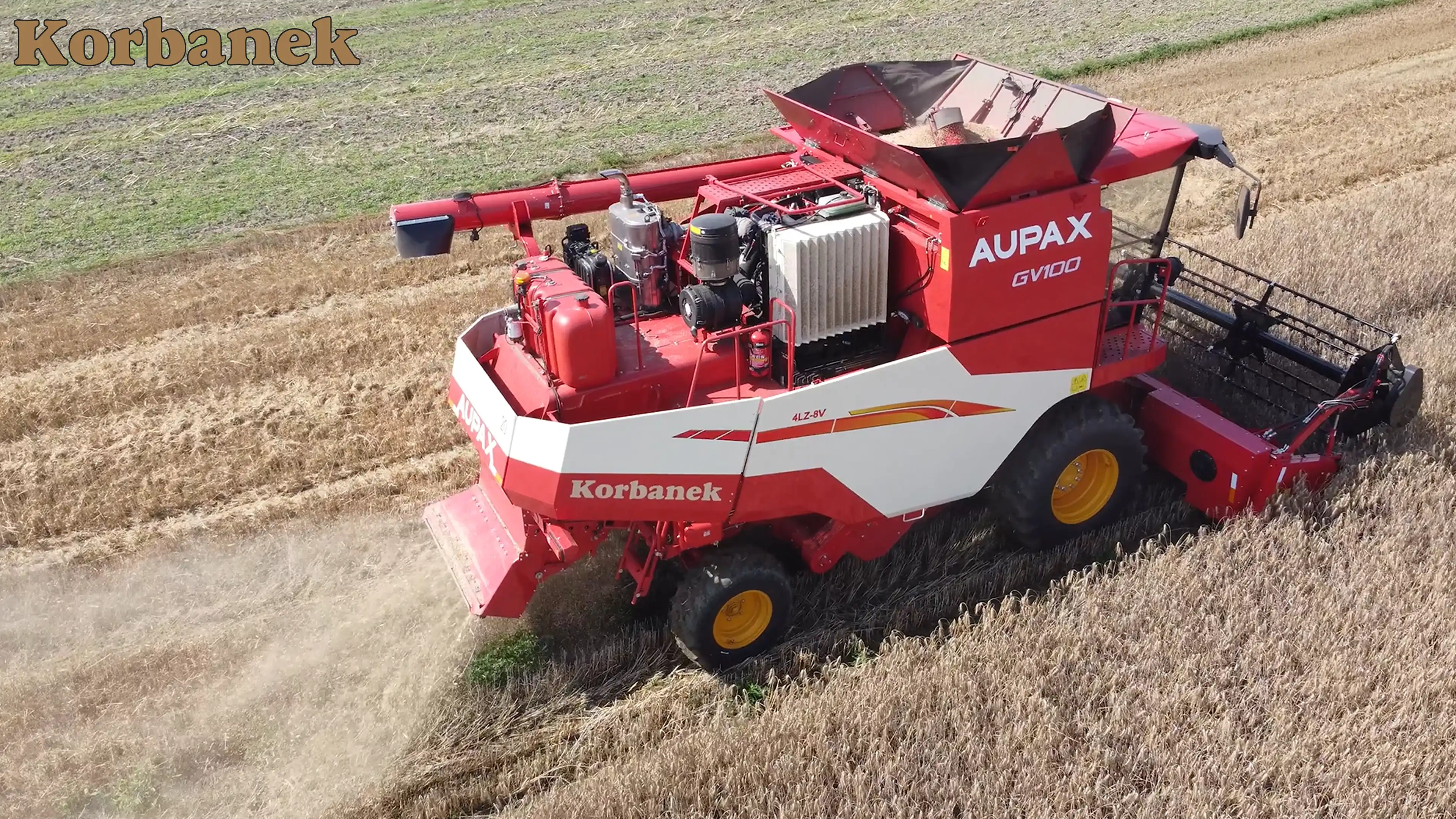 Kombajn z Chin Aupax  - od tego roku sprzedawany w Polsce