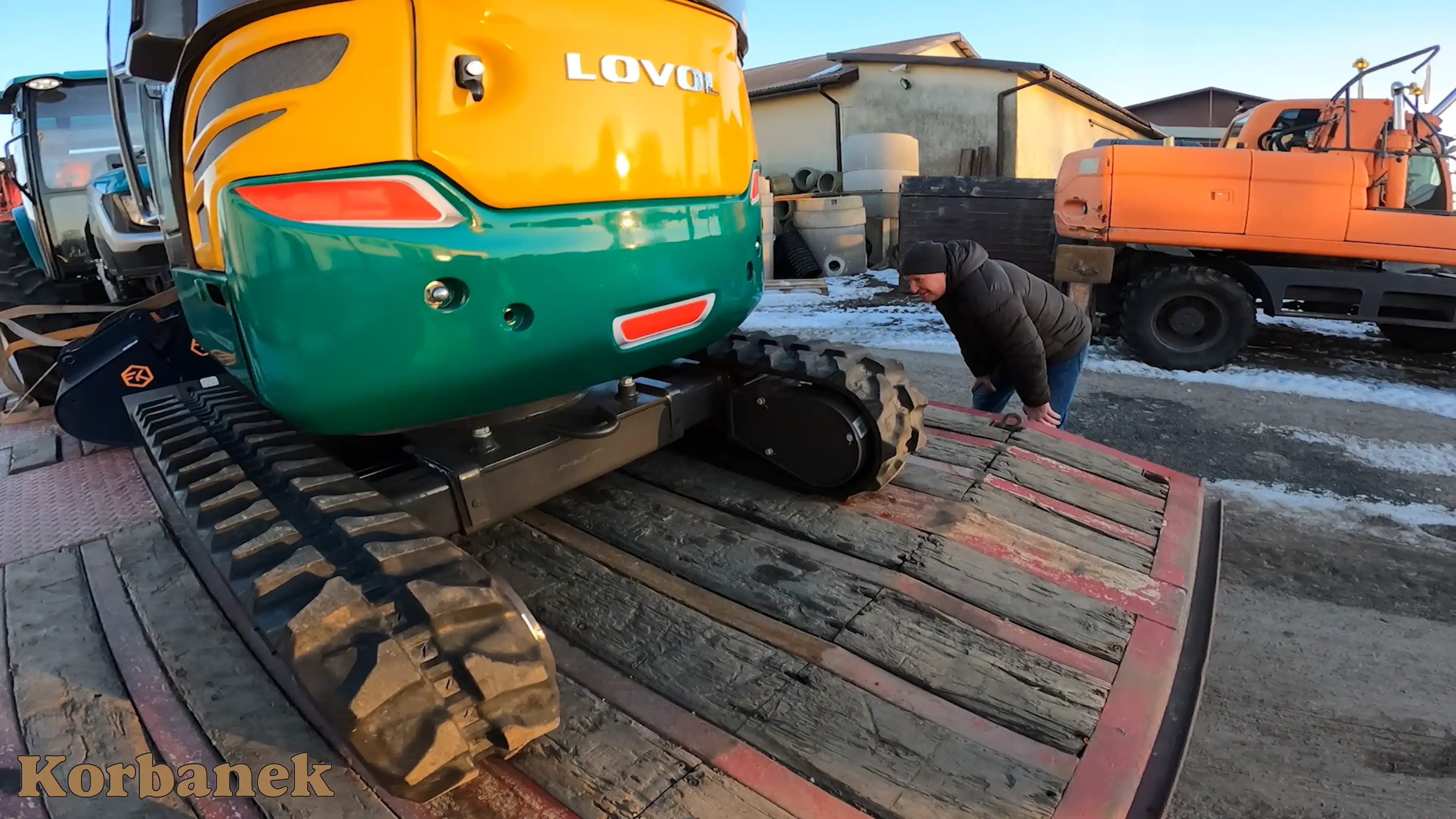 Zmienny rozstaw maszyny pozwala na lepszą  stabilności maszyny