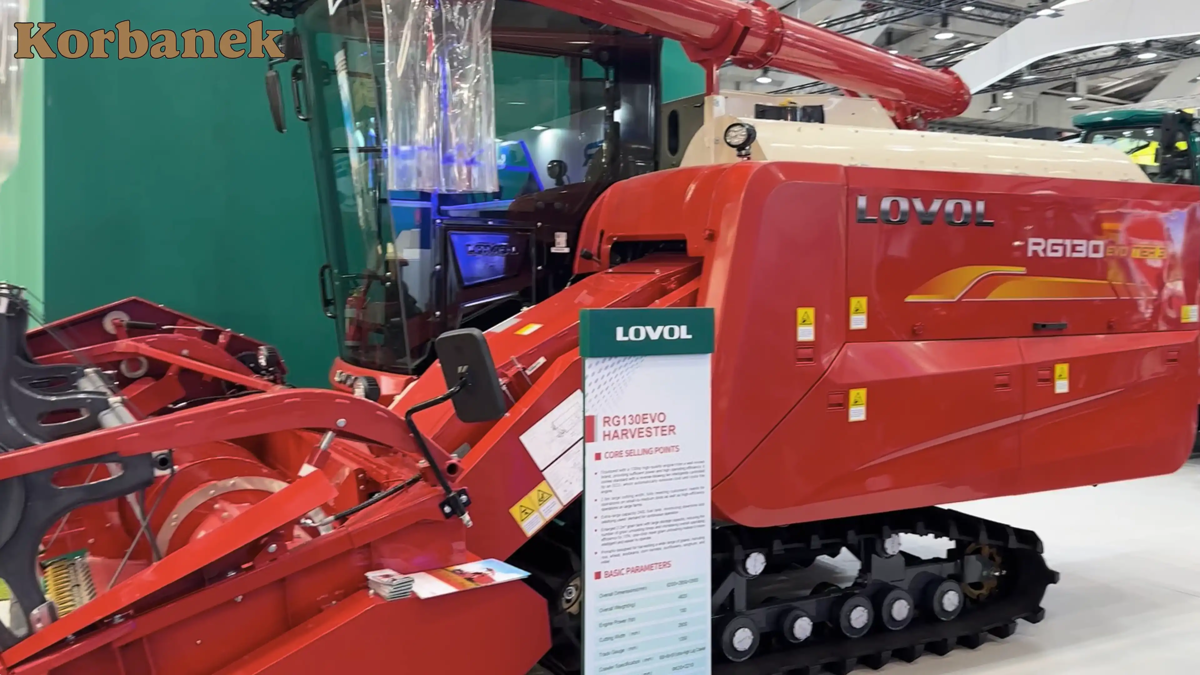 Kombajn na gąsienicach z kocernu Weichai Lovol będzie spełniał normy Stage V w przyszłym roku