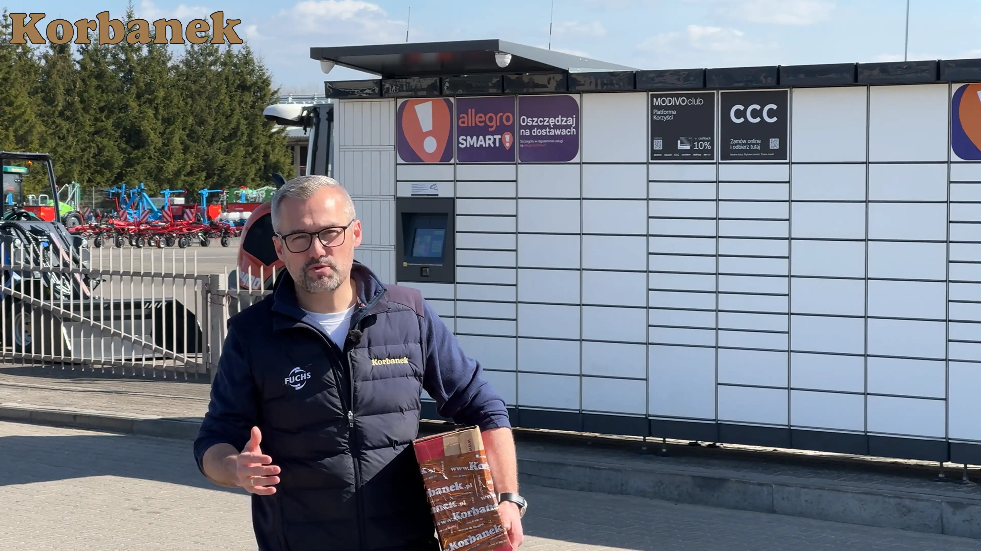 W magazynie centralnym Korbanek części skladowane są w automatycznych regałach ISL