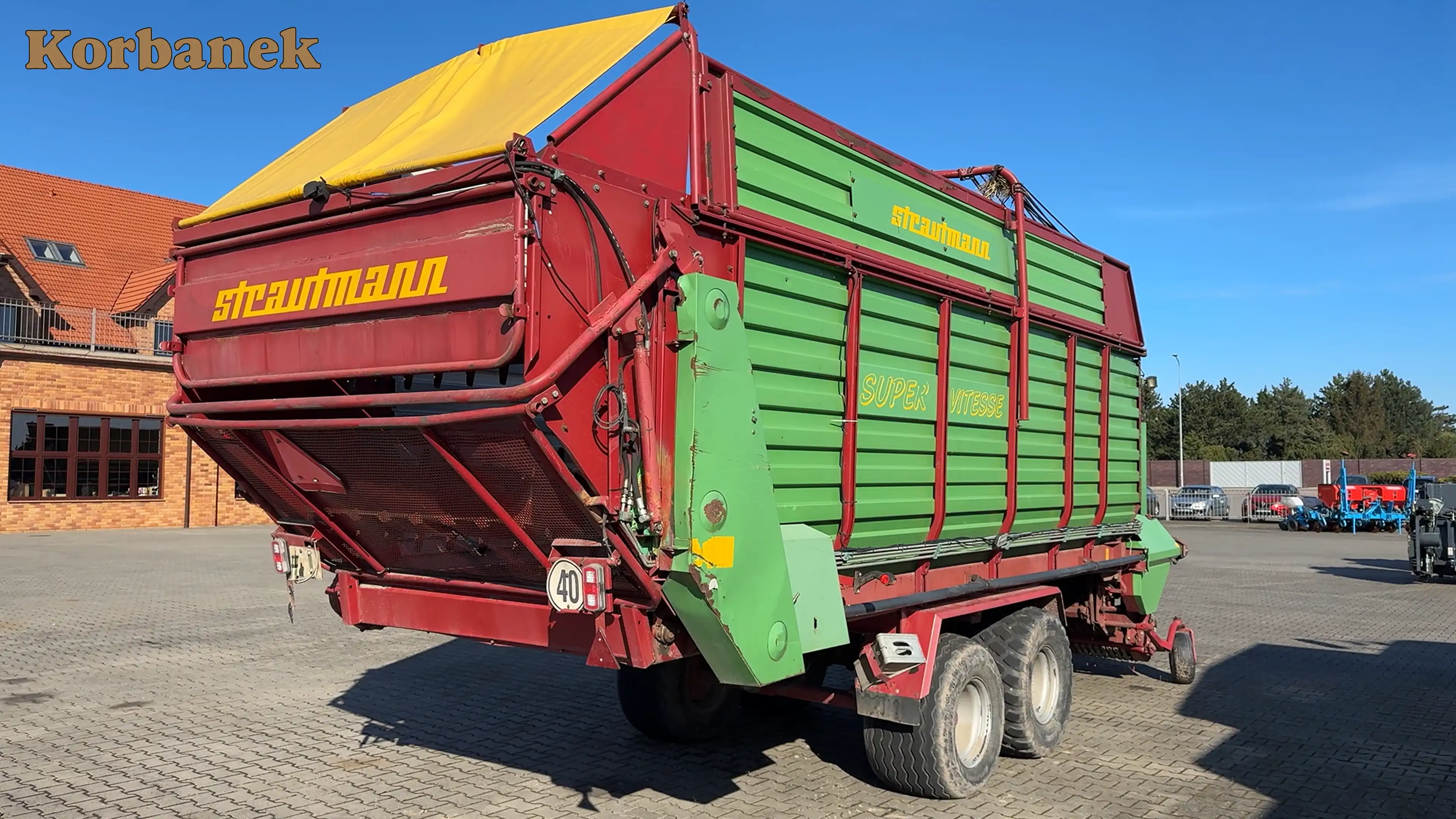 Nasz Klient ma do sprzedaży swoją starą przyczepę Strautmann