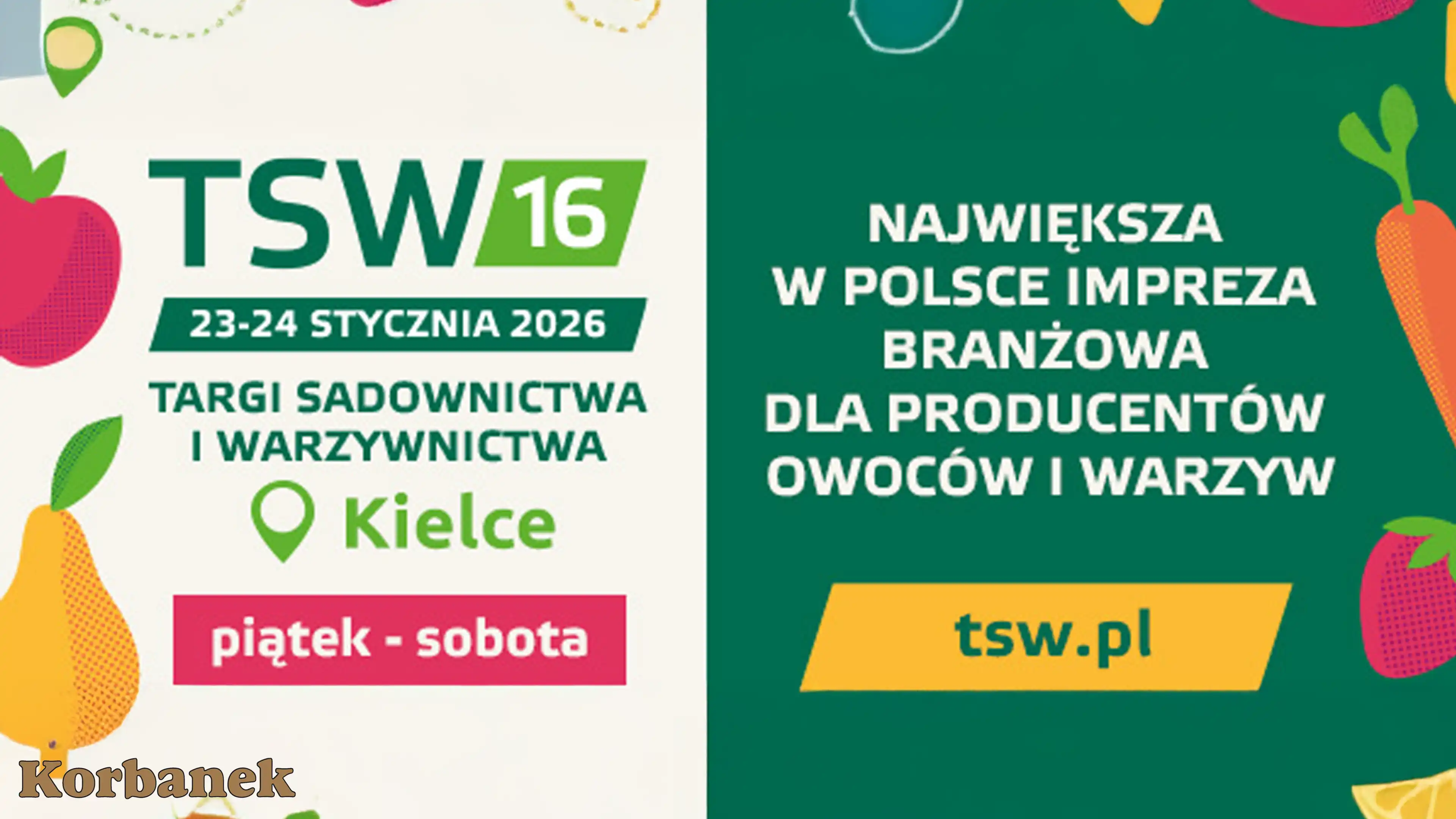 Targi TSW odbędą się w dniach 23-24 stycznia 2026