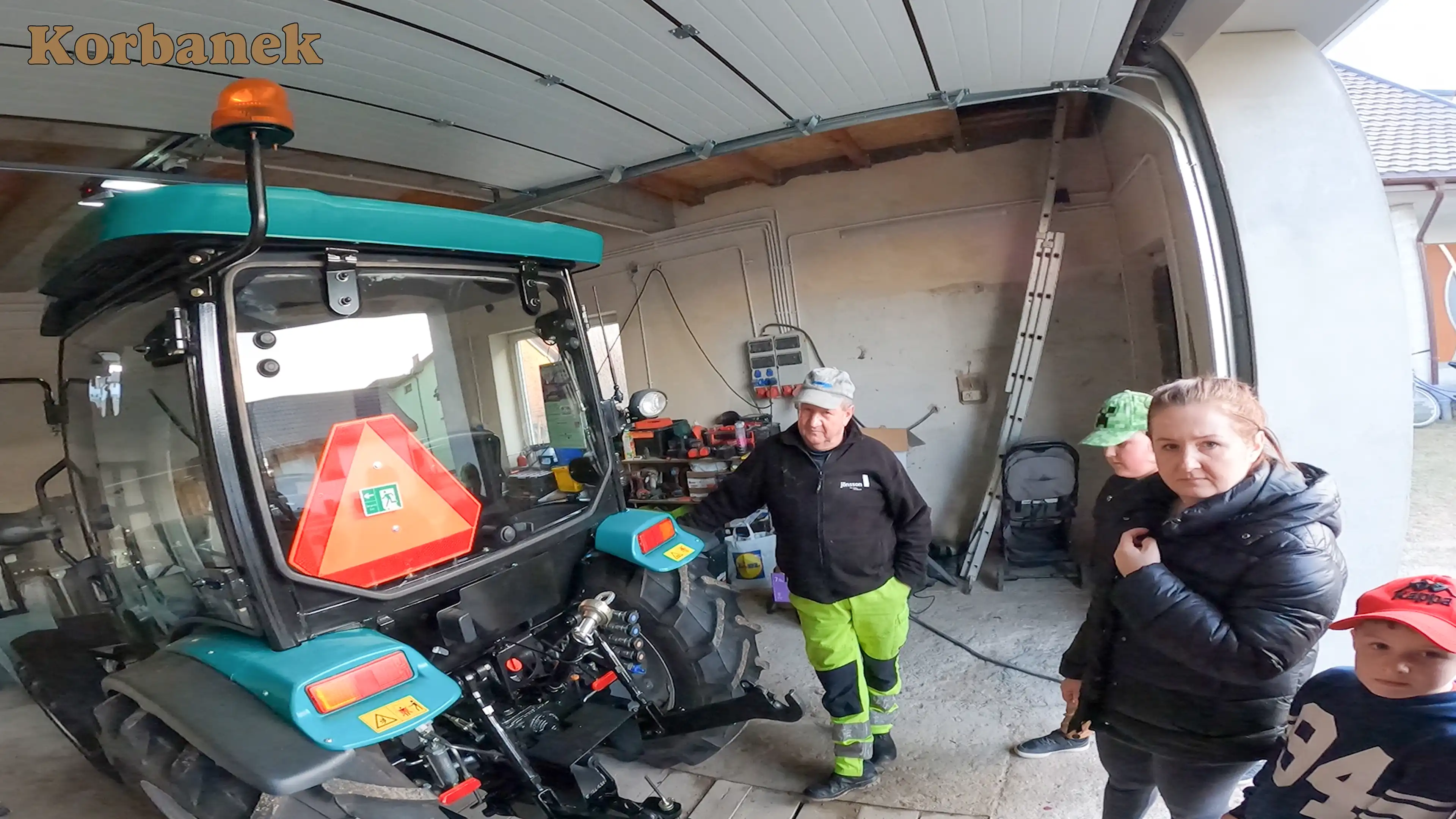 Arbos 2040 zmieścił się bez problemu w garażu Klientki