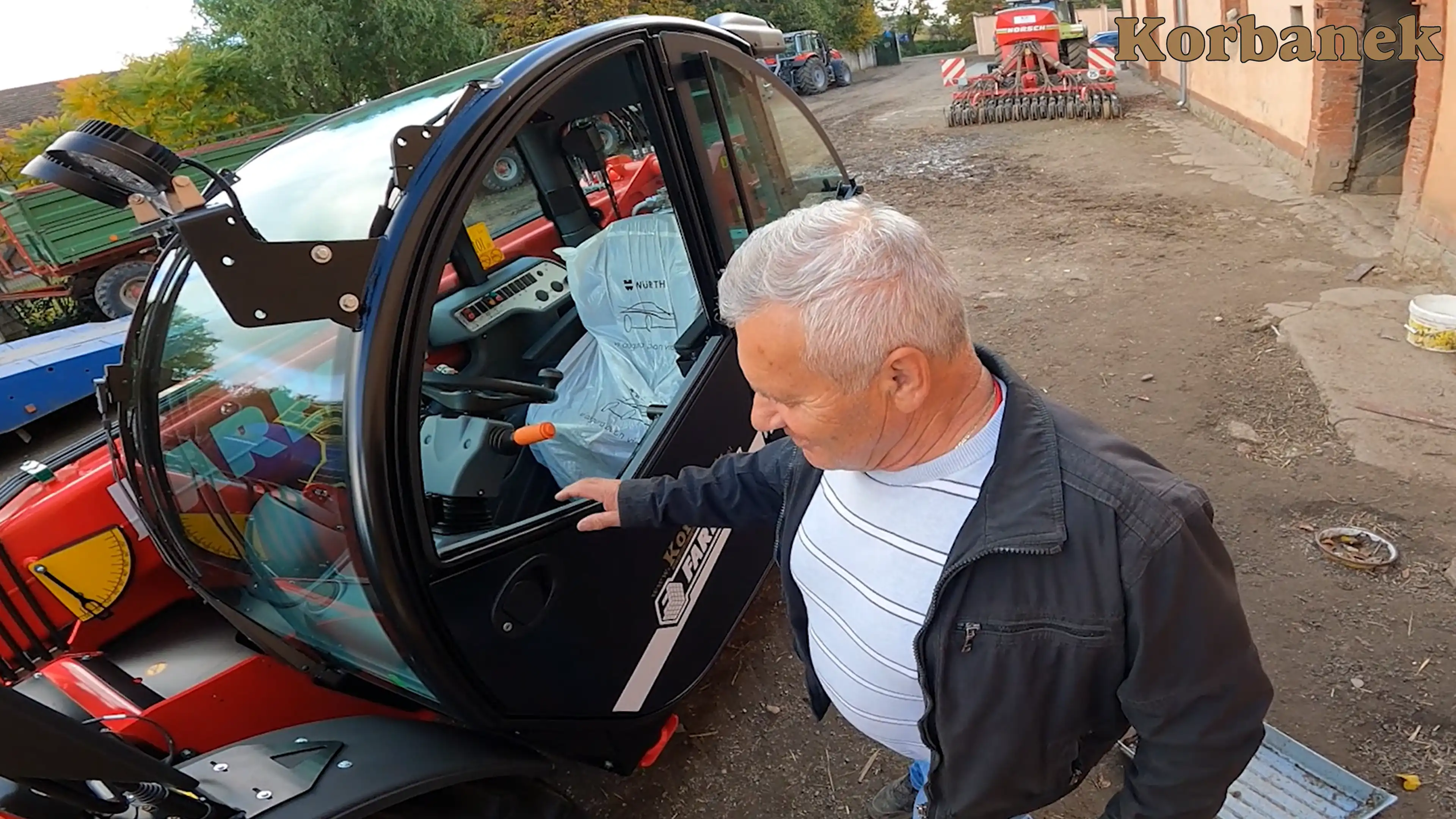 Nowy nabytek Pana Henryka i jego syna, spodobał im się na targach Opolagra i tam już zdecydowali o jego zakupie Pan Henryk przy swoi nowym nabytku