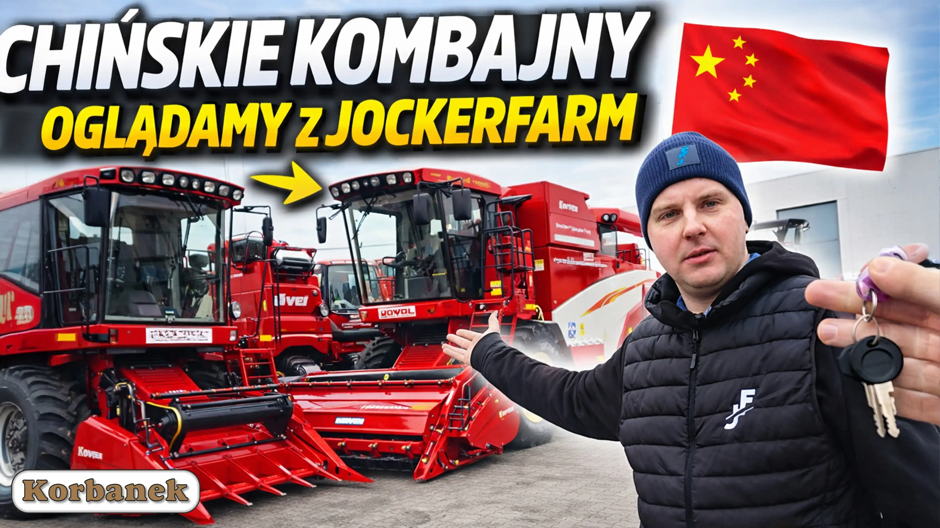 JOCKERFARM TESTUJE CHIŃSKI KOMBAJN
