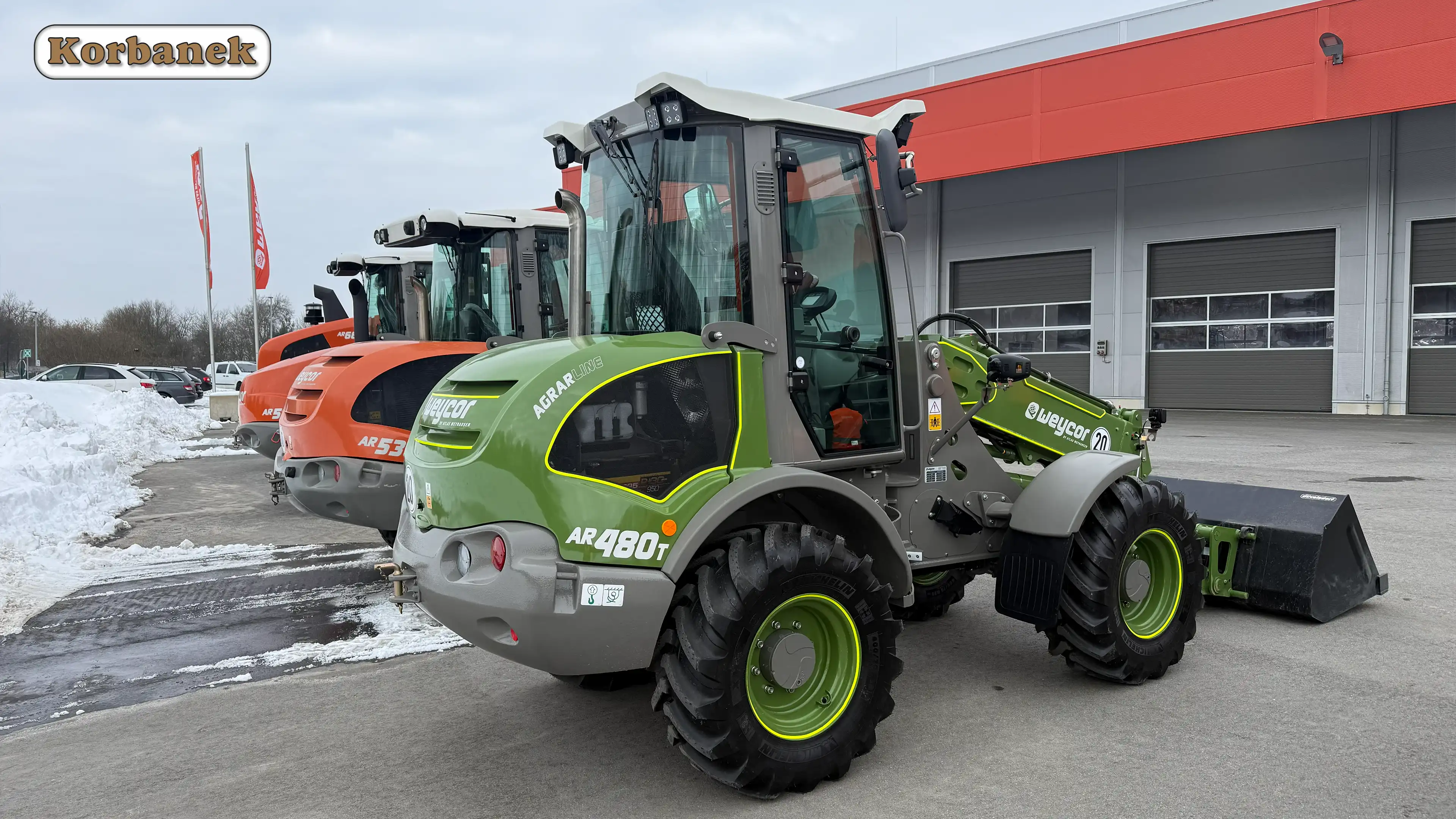 Ładowarki kołowe Weycor by Atlas