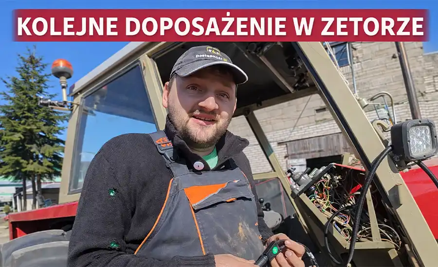 Maćko gospodarz Maćko gospodarz montuje nawigację