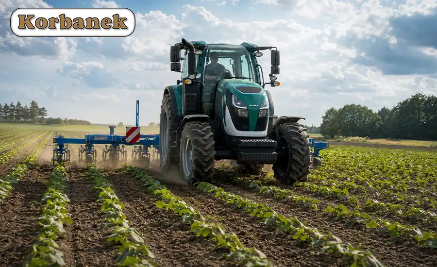 Ciągnik i pielnik Aupax 4110
