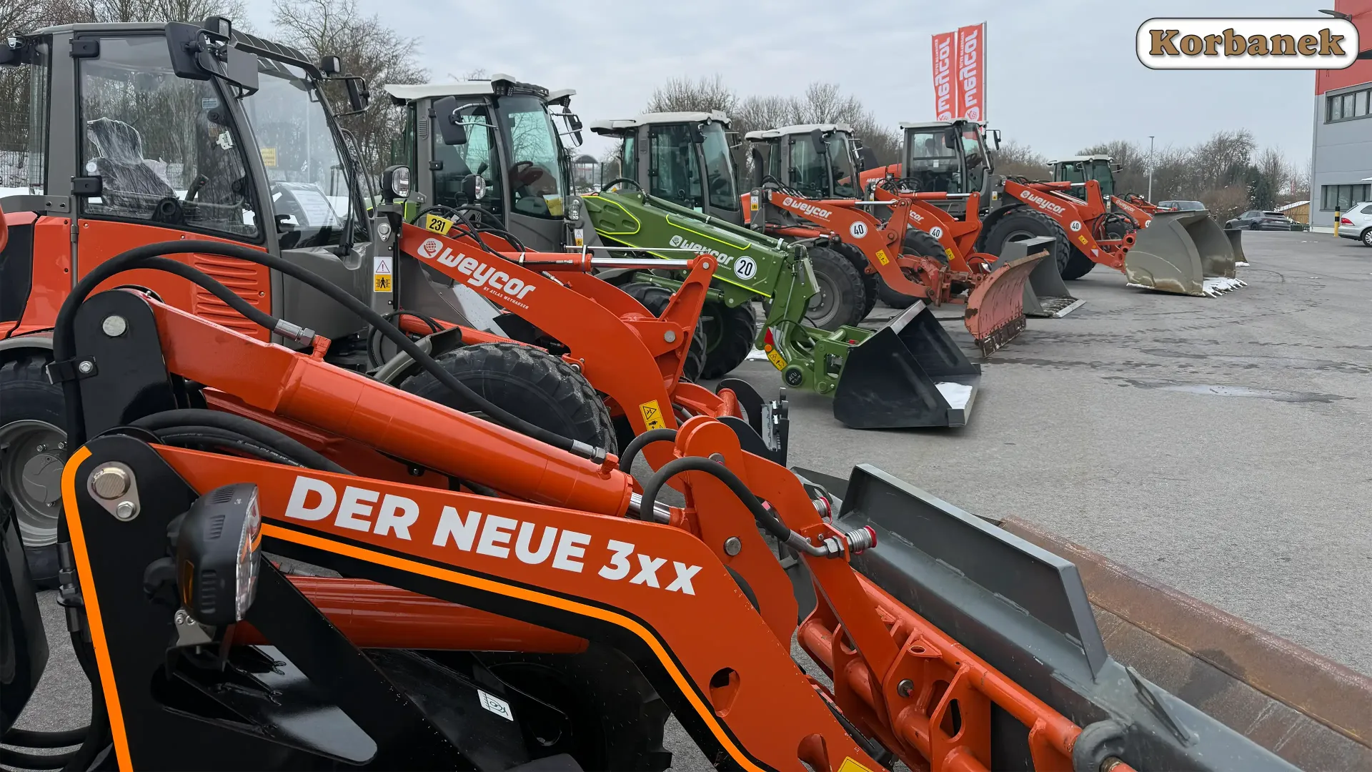 Ładowarki kołowe Weycor 