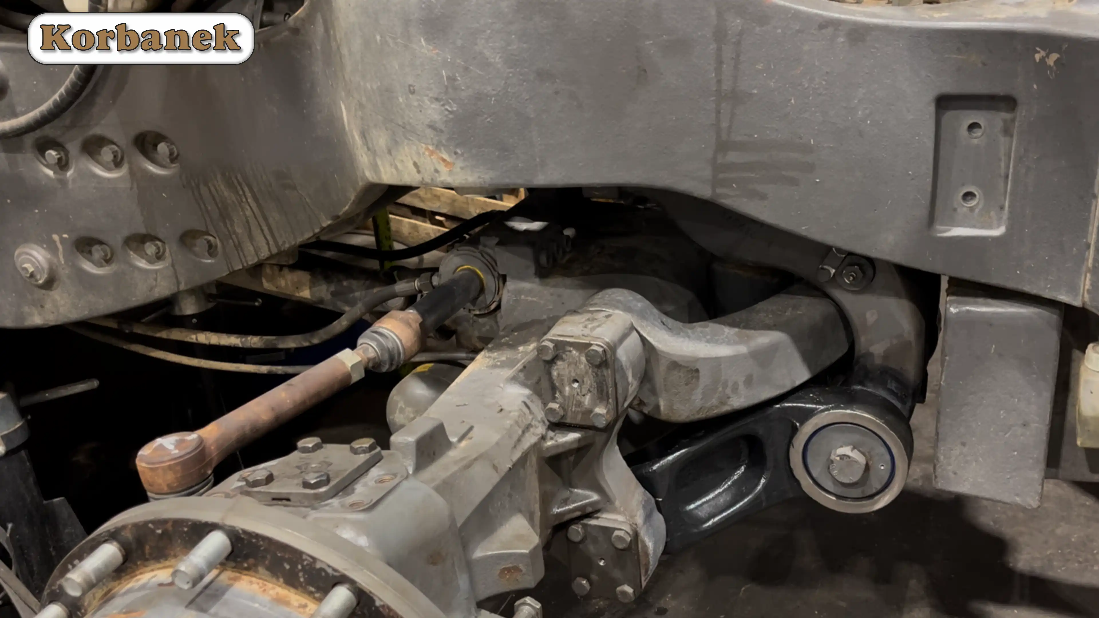 Regeneracja przedniej osi