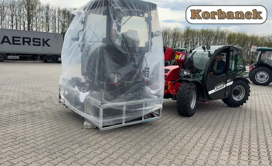 Dostawa ciągnikó Aupax z Chin