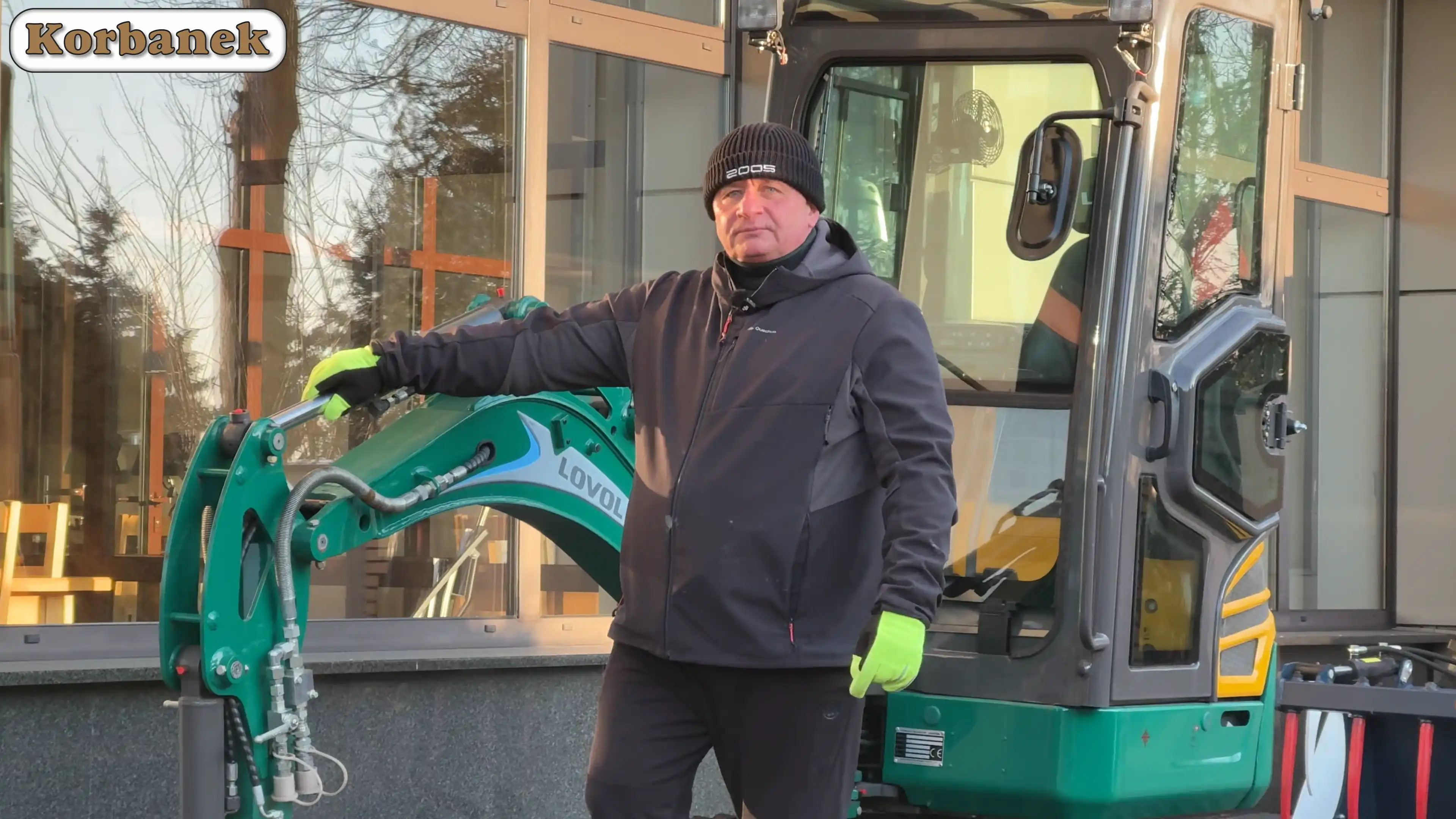 Minikoparki Lovol Chińskiego producenta Lovol