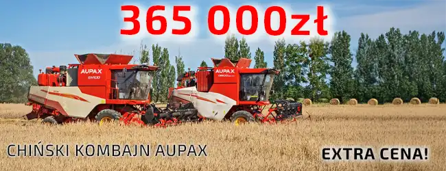 NOWA CENA CHIŃSKIEGO KOMBAJNU