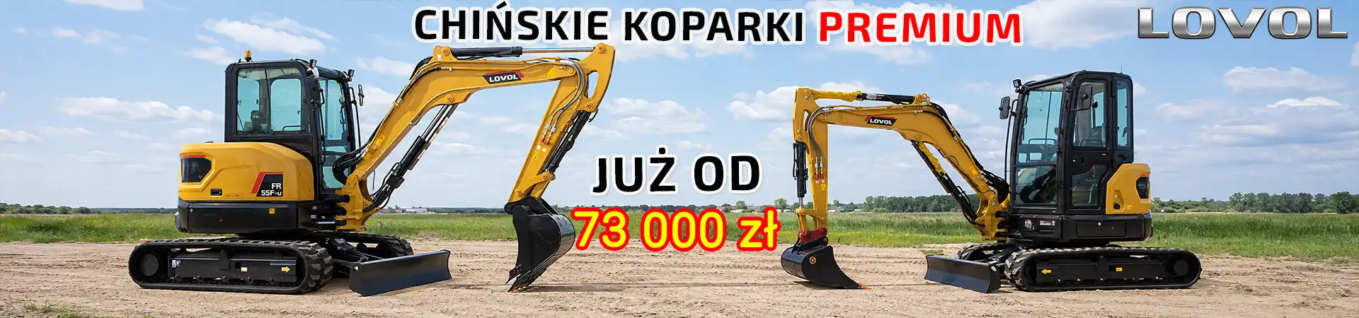 chińskie koparki wysokiej jakości
