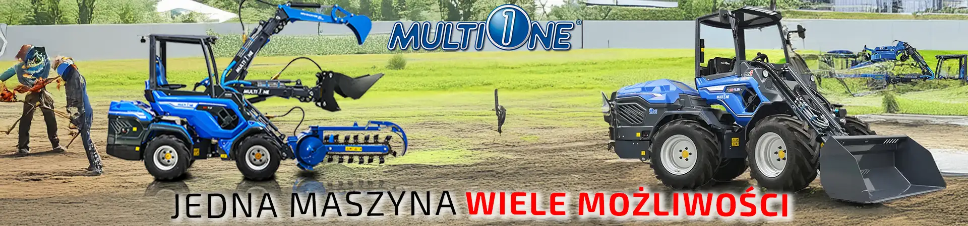 MINI ŁADOWARKI MULTIONE - KOMPAKTOWE ŁADOWARKI