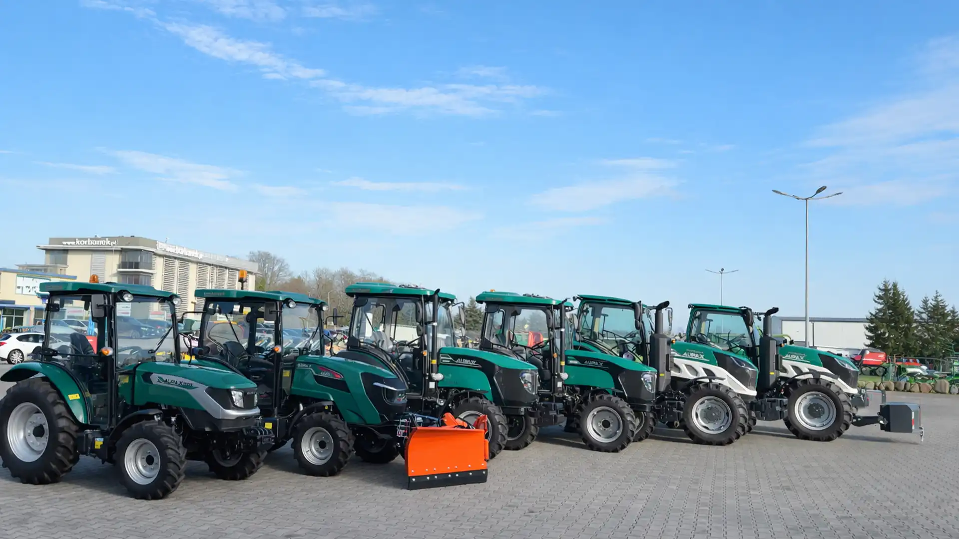 Korbanek daje 7 lat gwarancji na ciągniki AUPAX stage V