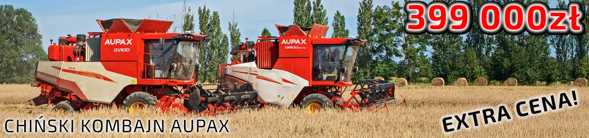 cena chińskiego kombajnu