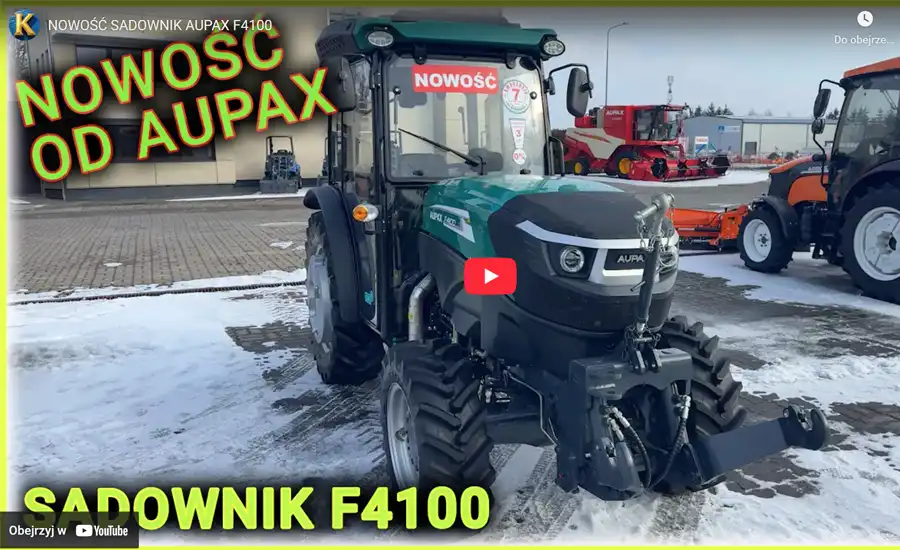 Dodaj tytuł dla zdjęcia Film o ciągniku Aupax f4100