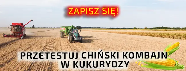 Chińskie kombajny w kukurydzy