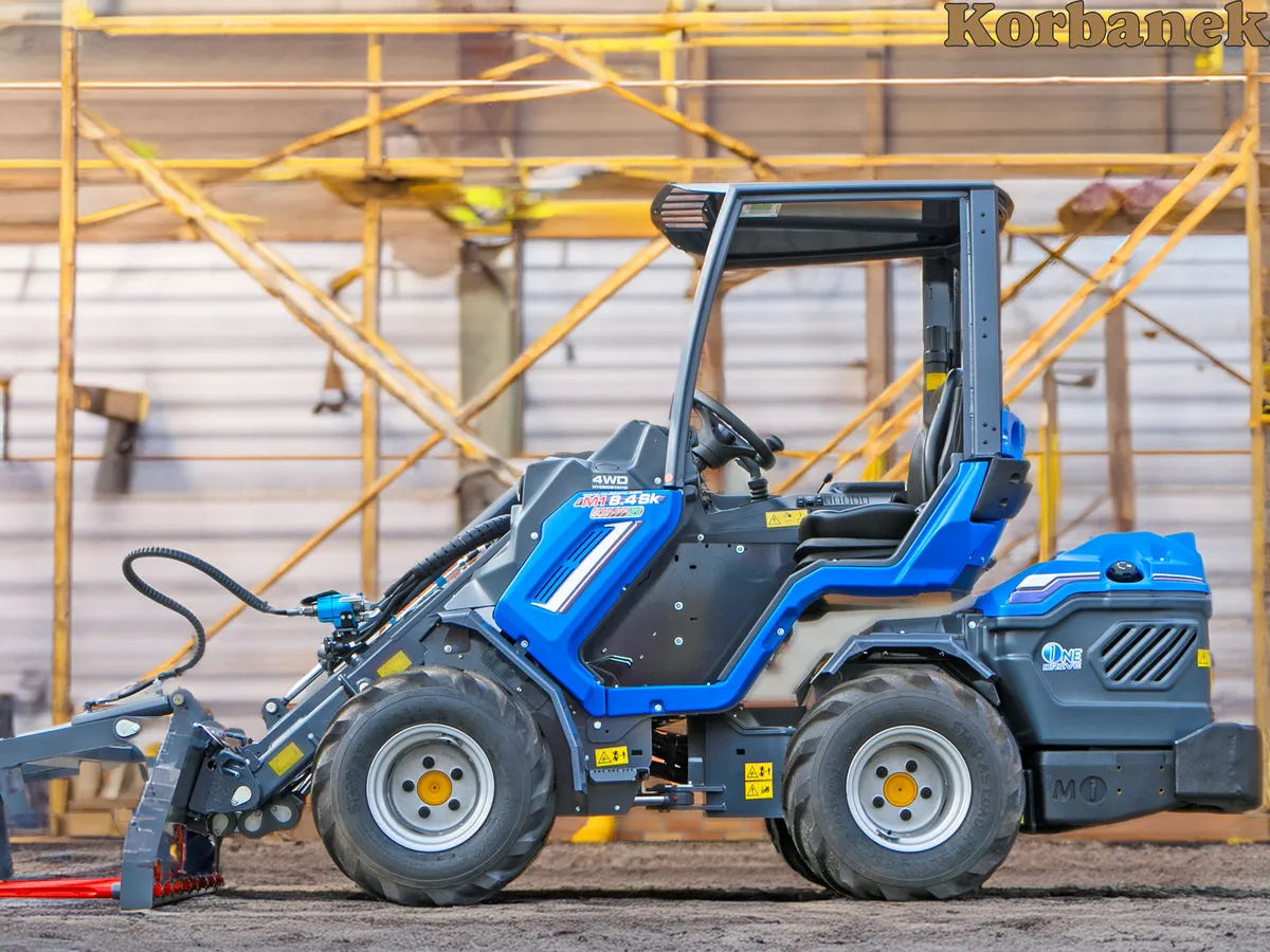 Ładowarka na budowie Praca wre