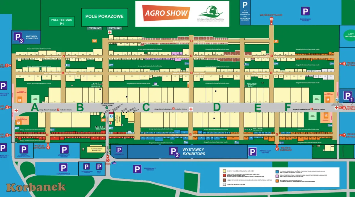 Mapka AgroShow