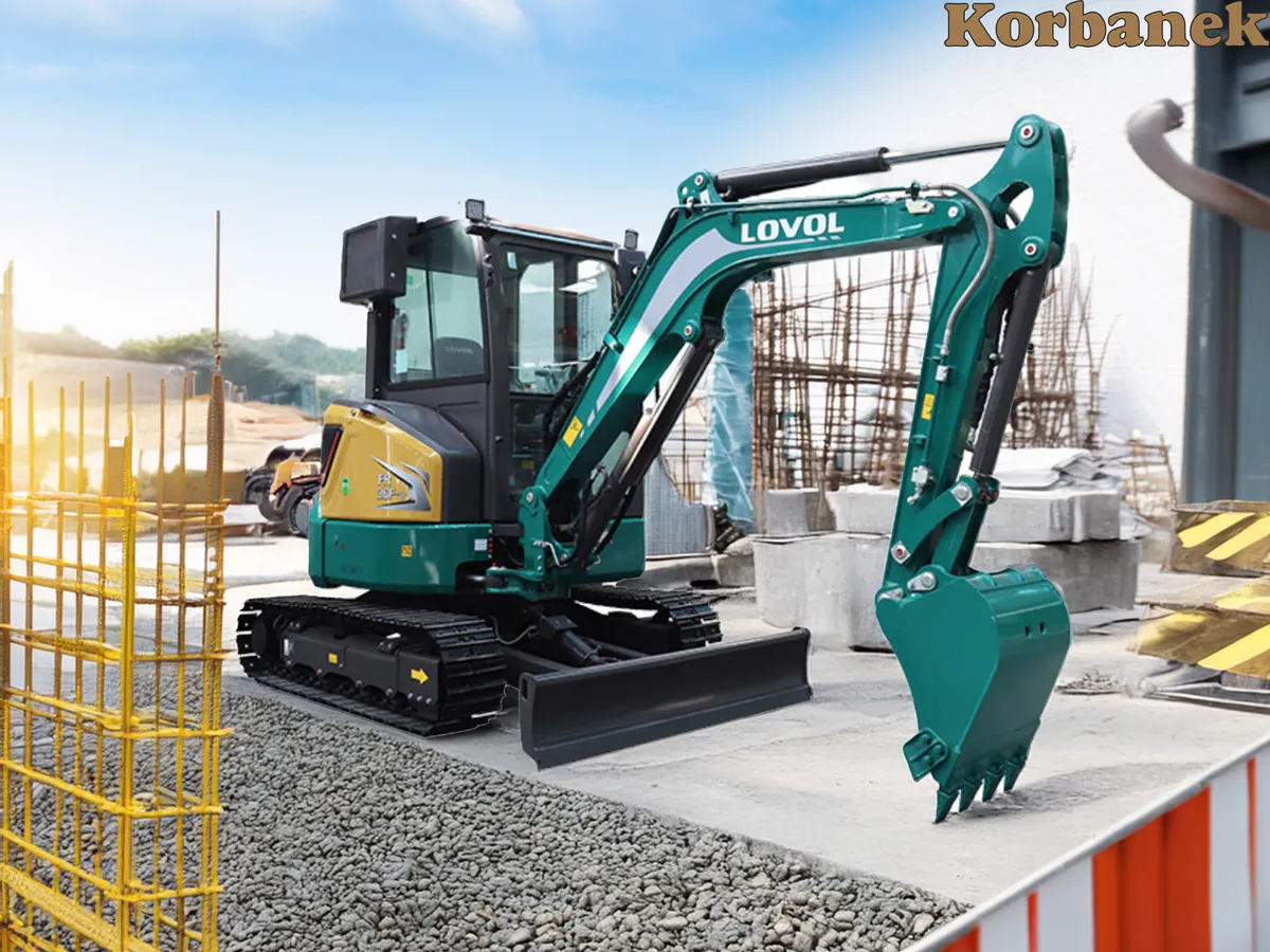 Największa koparka w ofercie Korbanek